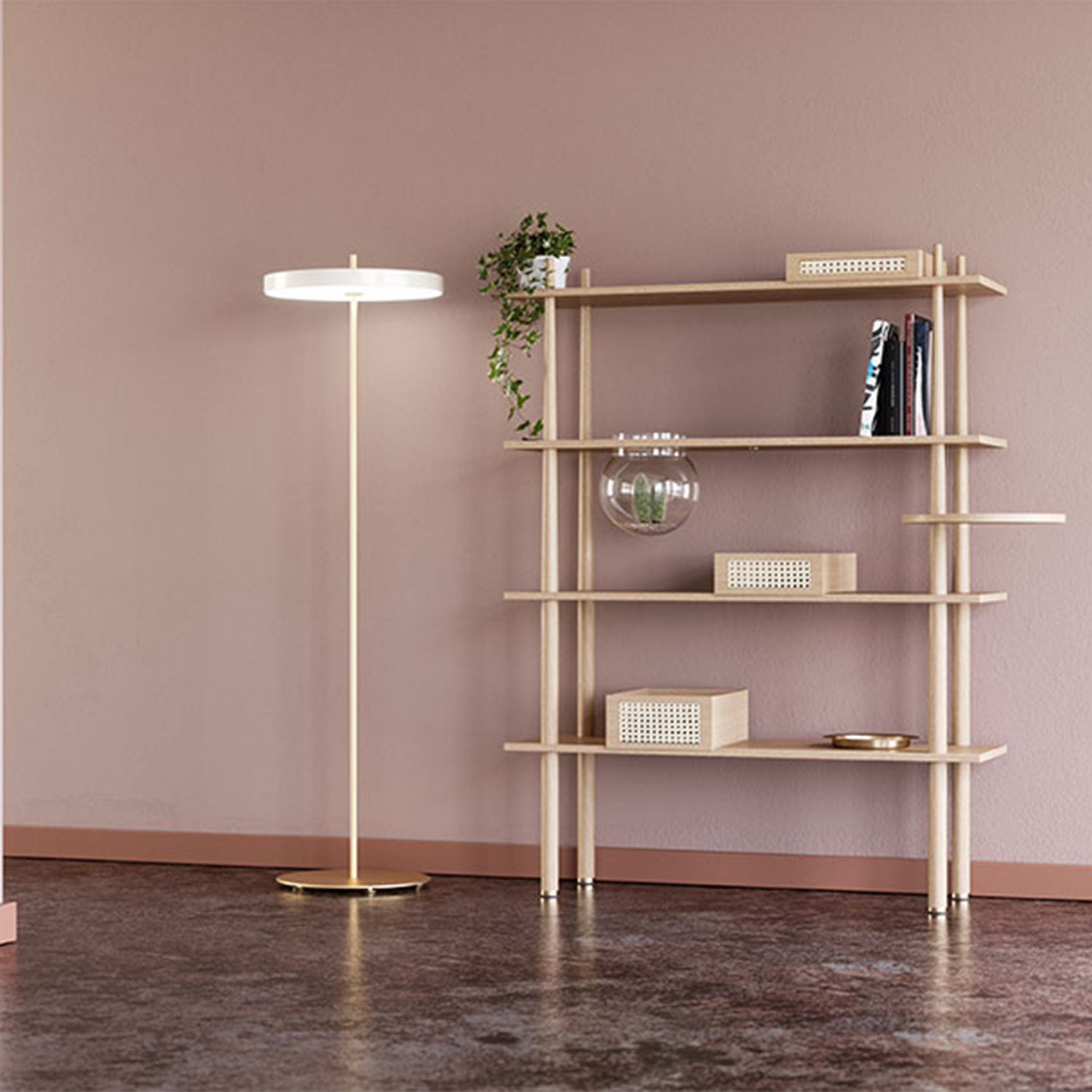 umage asteria stehleuchte 63026