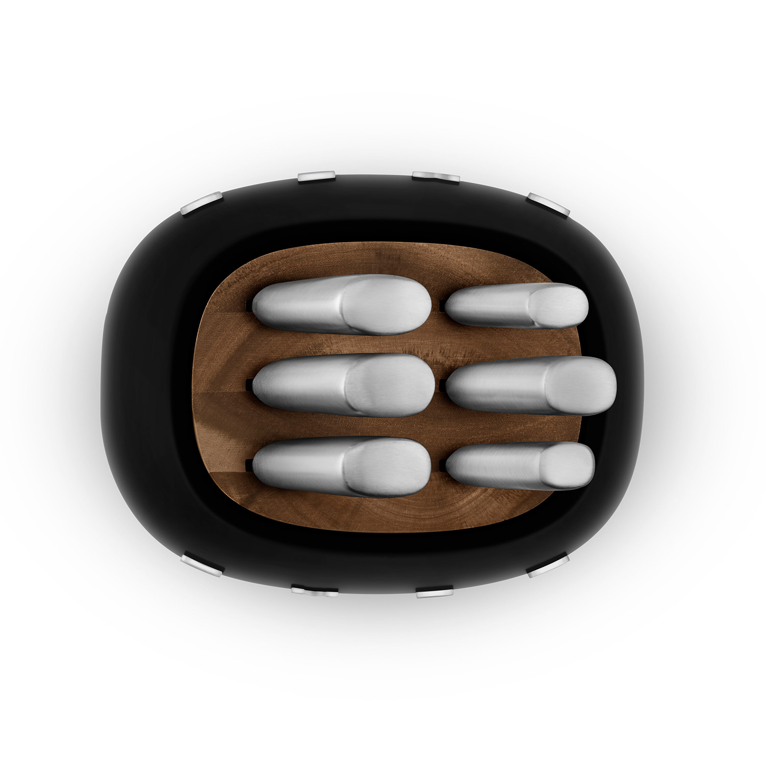 KBSF02 SMEG Messerblock Oben mit Messer 102261