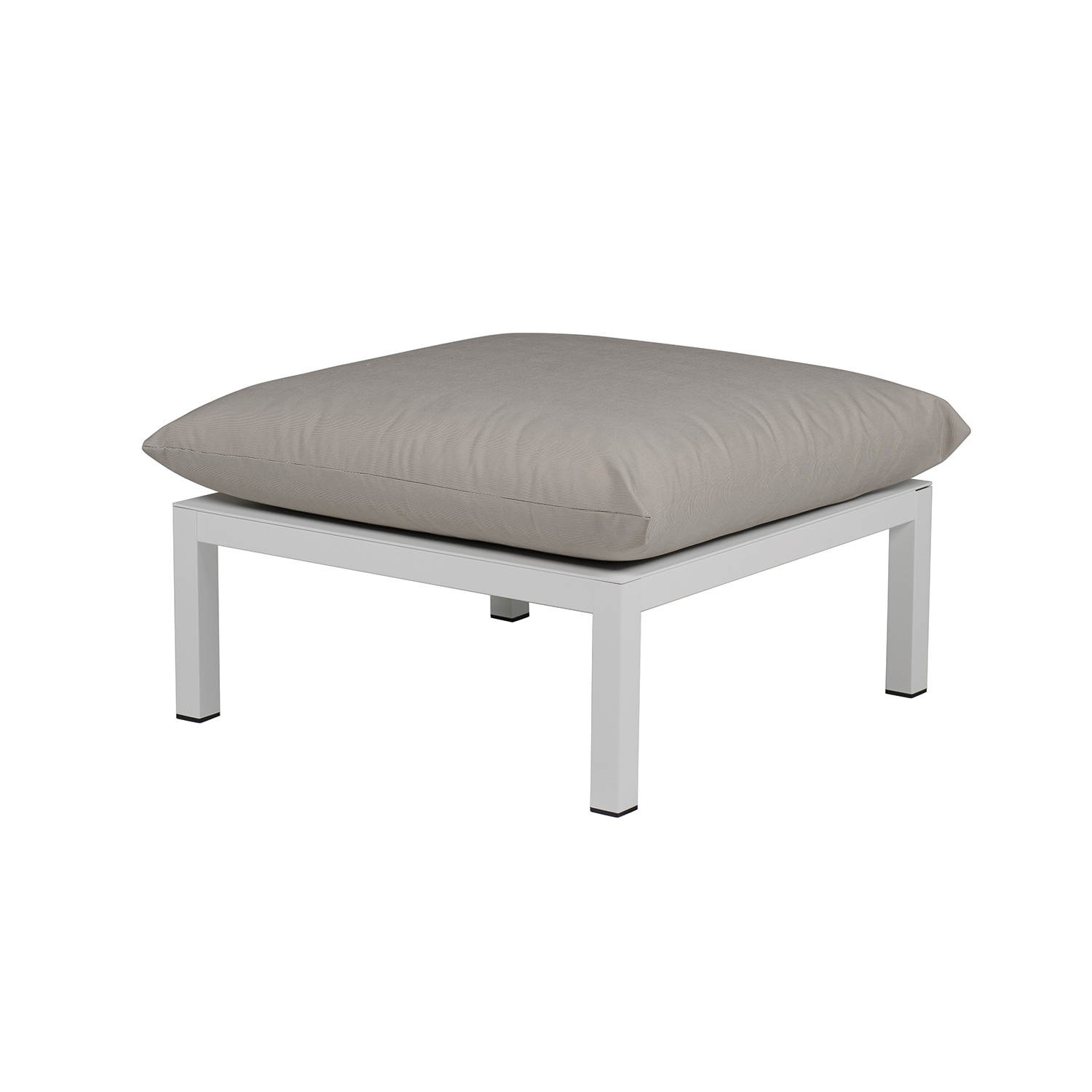 fiam domino lounge weiss taupe anbauelement 80777