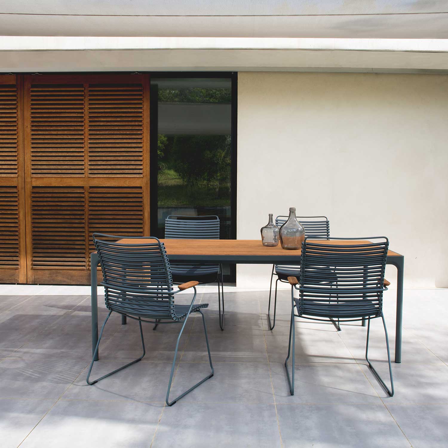 houe click tall backoutdoorstuhl  darkgrey  92142