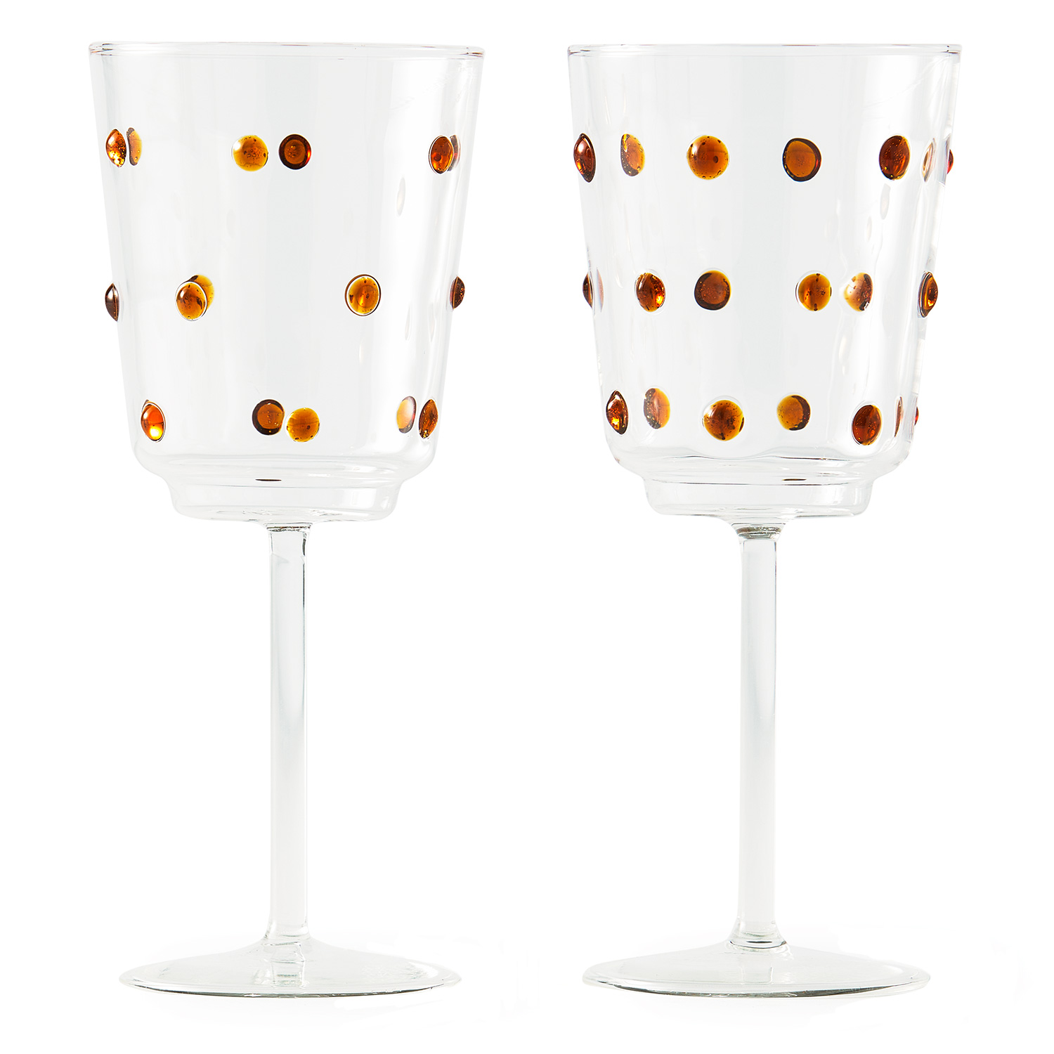 pols potten nob weinglas gelb 99084