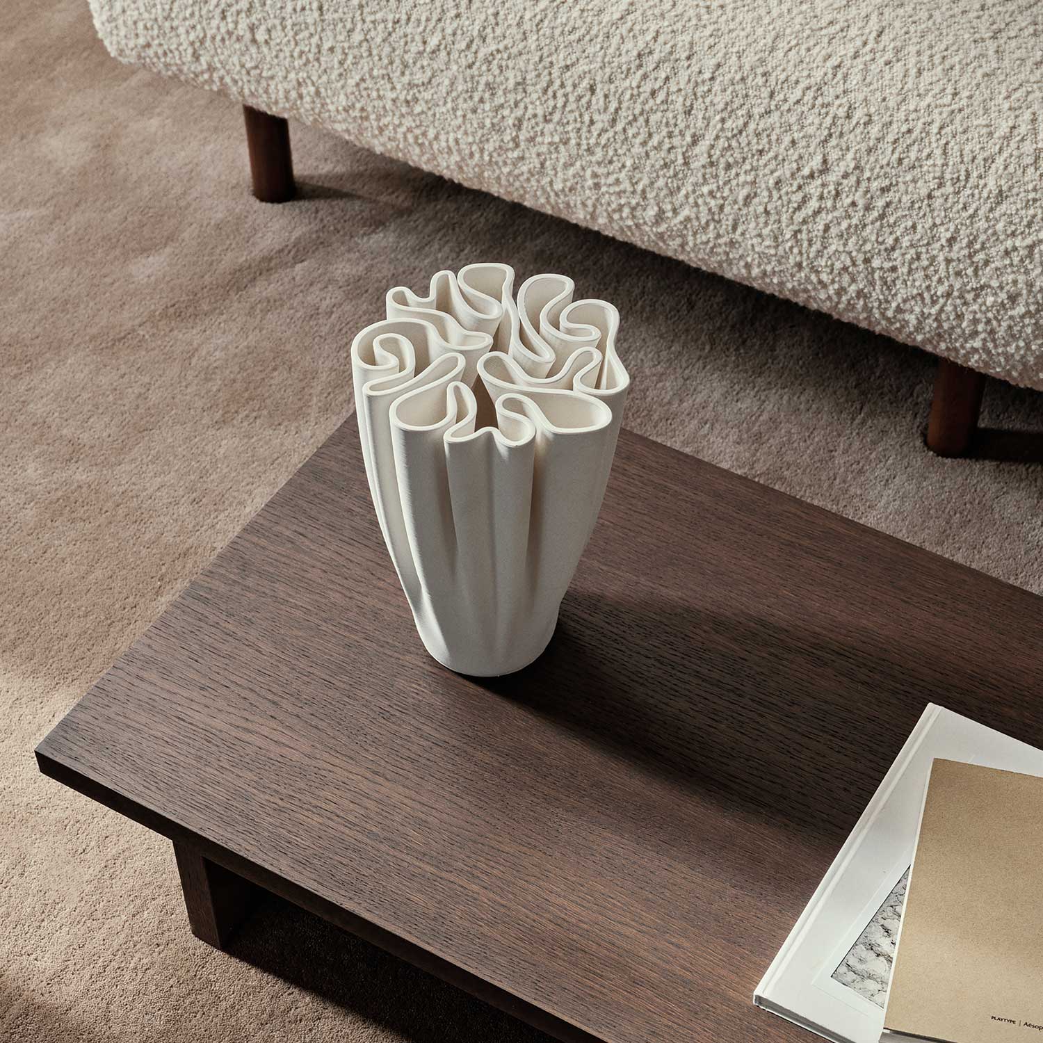 Ferm Living - Dedali Vase off-white large