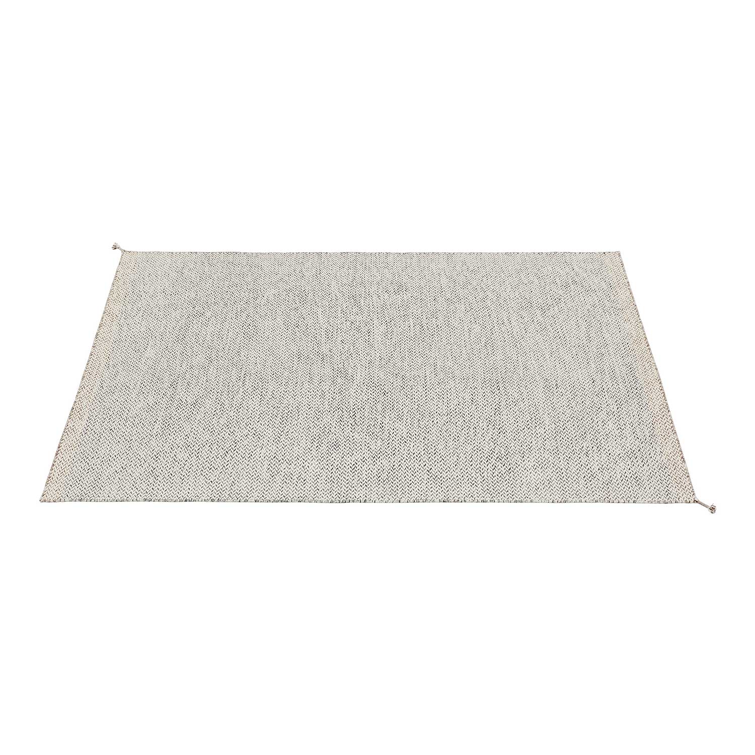 muuto Ply rug 170x240 black white 105993