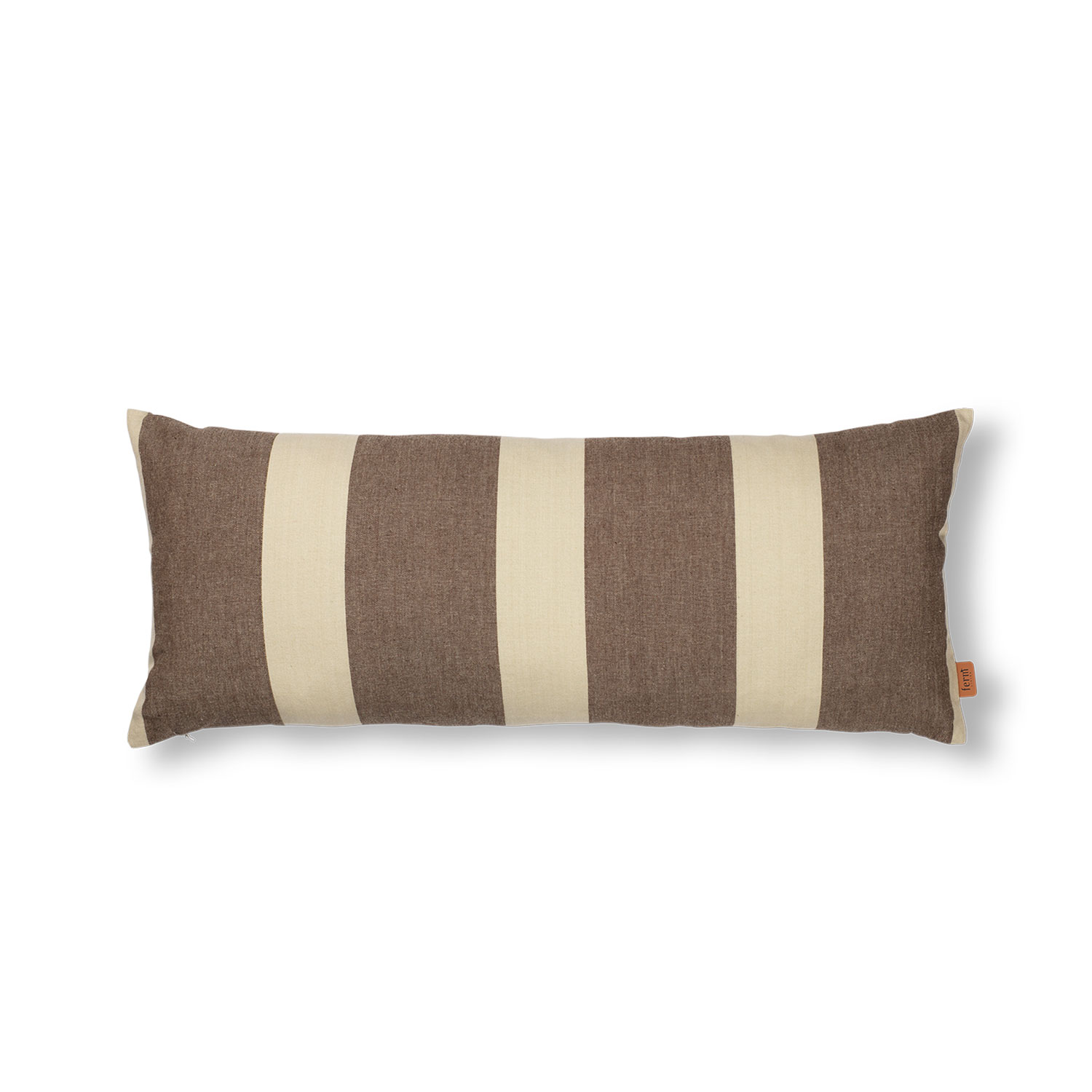 fermLIVING Strand Kissen CarobBrownParchment 1104269089 102017