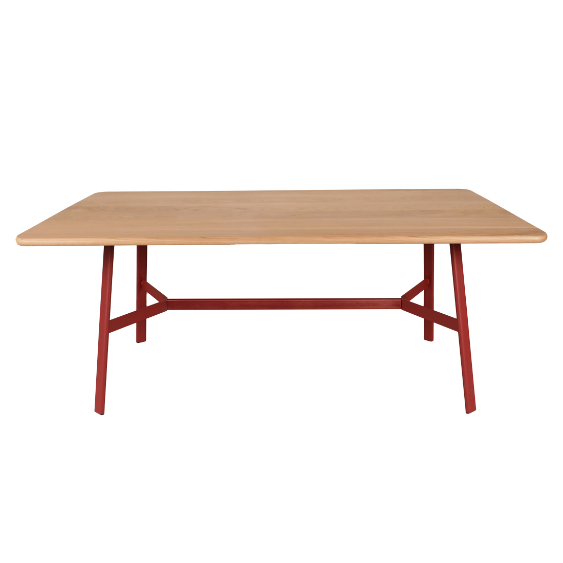 Fermob - So'O Tisch Eiche 180x90 cm chili