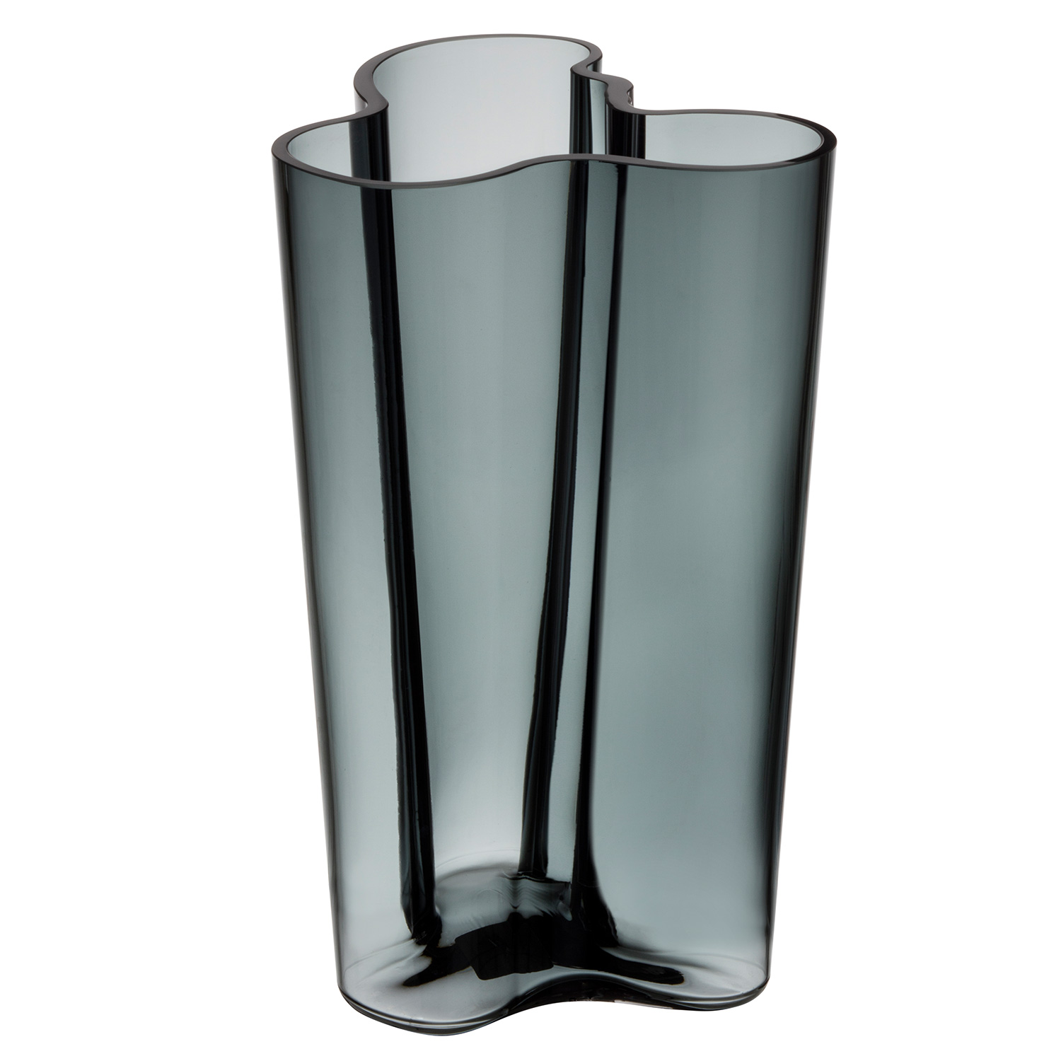 iitala Aalto vase 251mm darkgrey 103208
