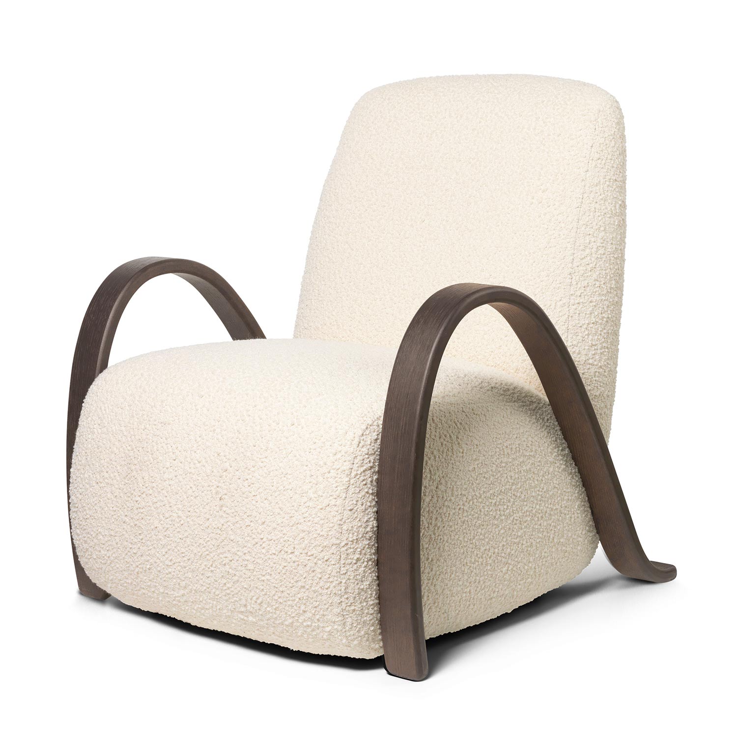 ferm living buur lounge chair boucle 96162
