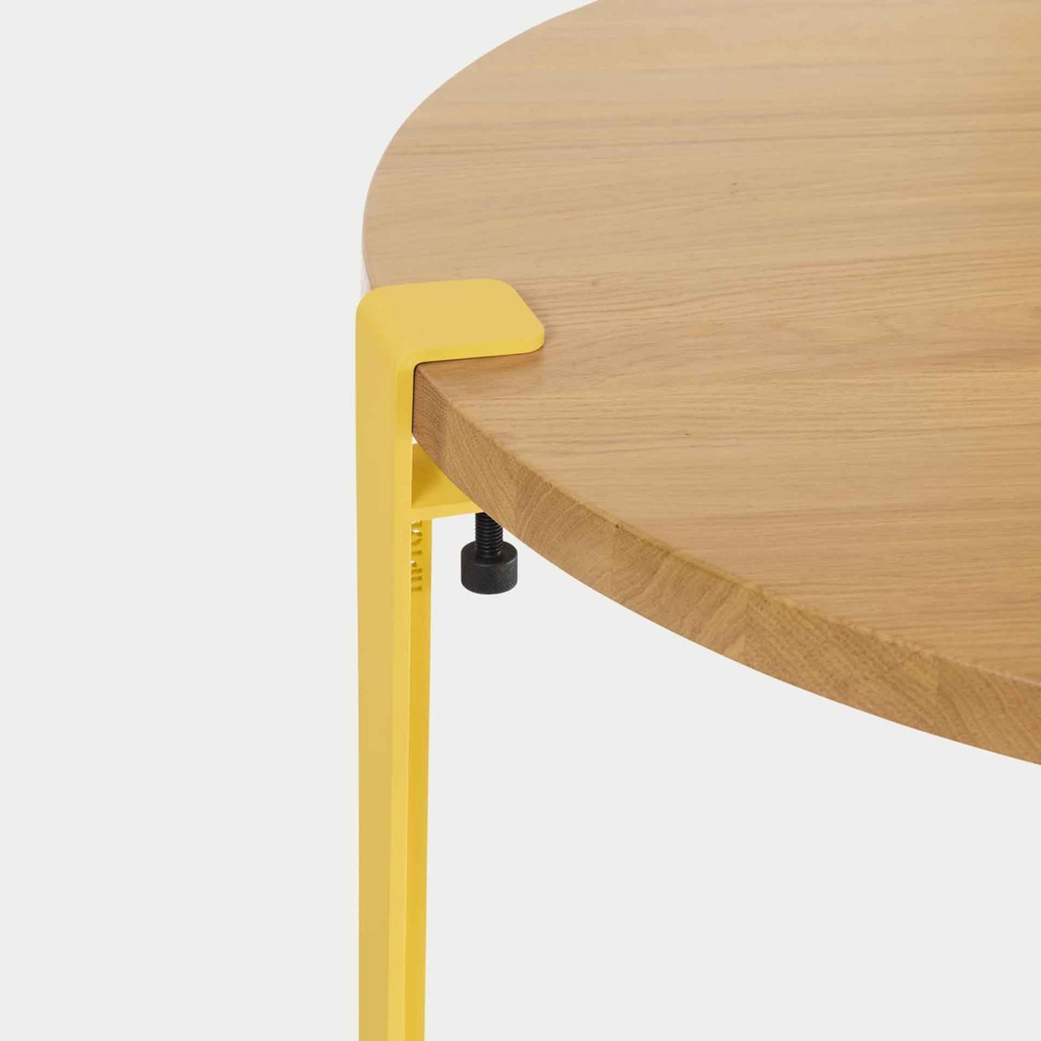 Tiptoe - Tischbein für Couchtisch 43 cm briochegelb