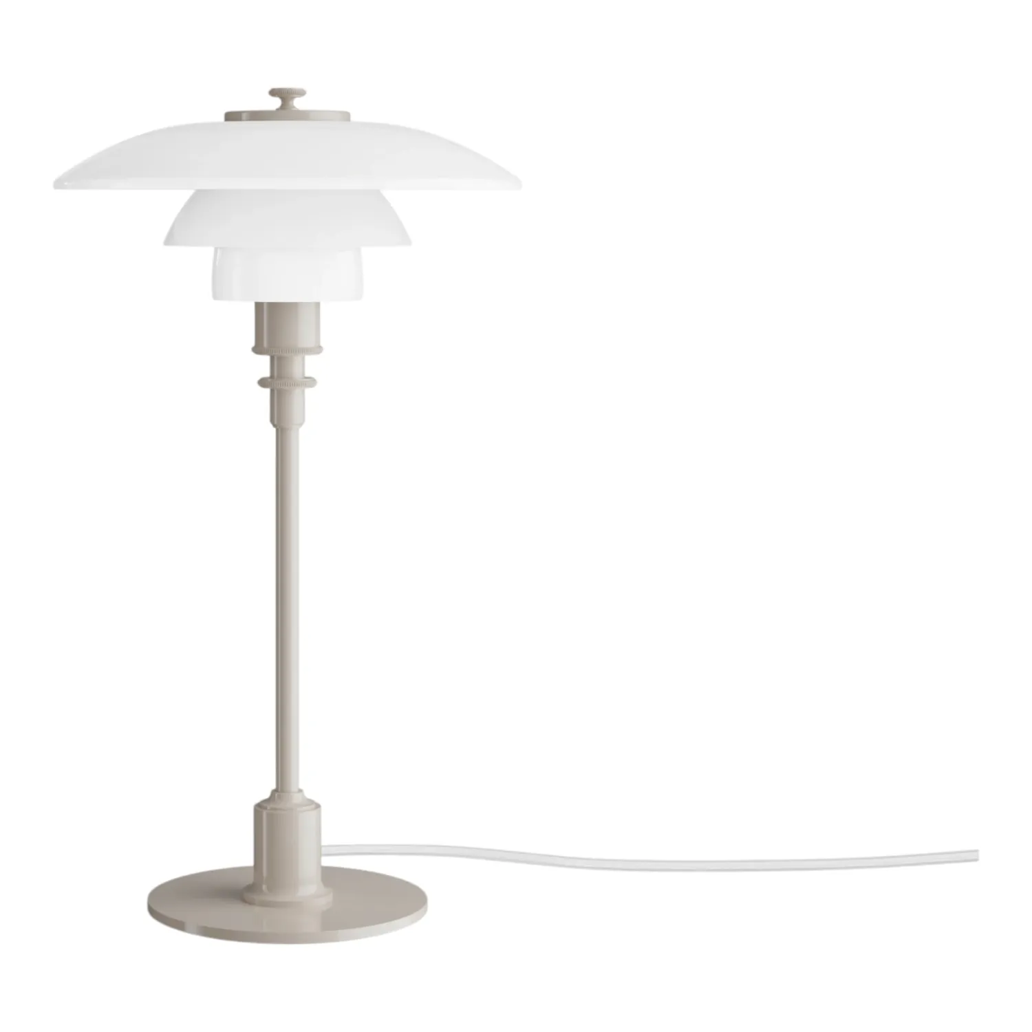 Louis Poulsen - PH 2/1 Tischleuchte glossy beige