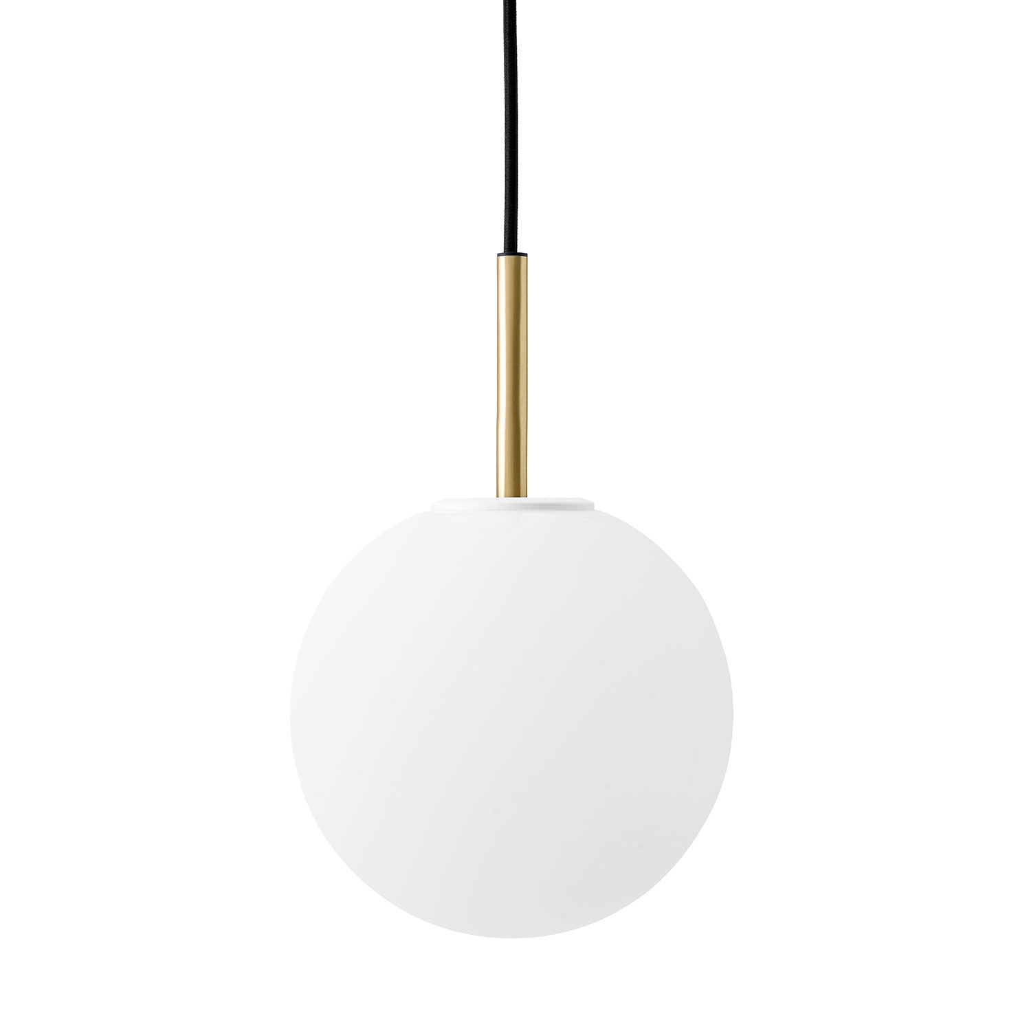 Audo - TR Bulb Pendelleuchte Messing / matt opal