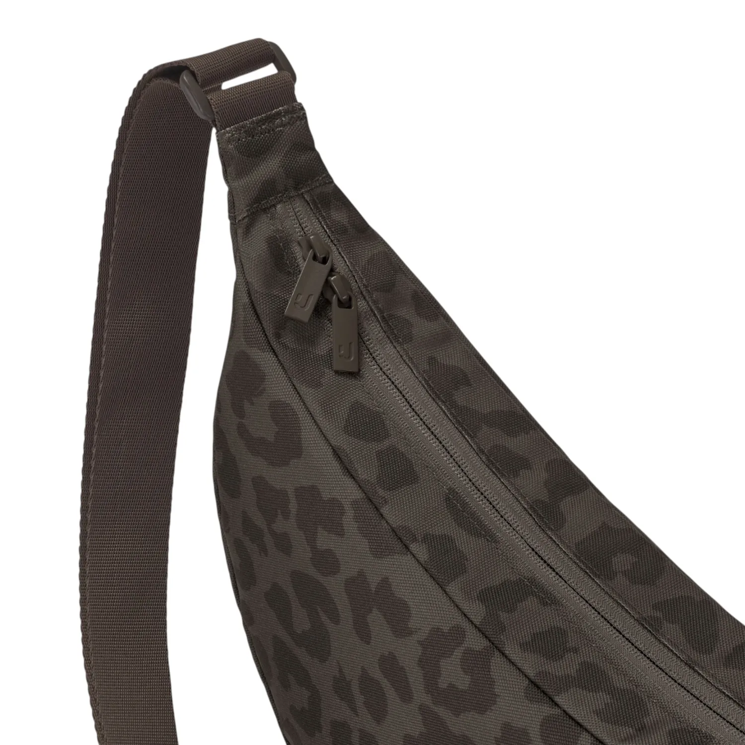 Johnny Urban - Ally Medium Half Moon Bag brown leo