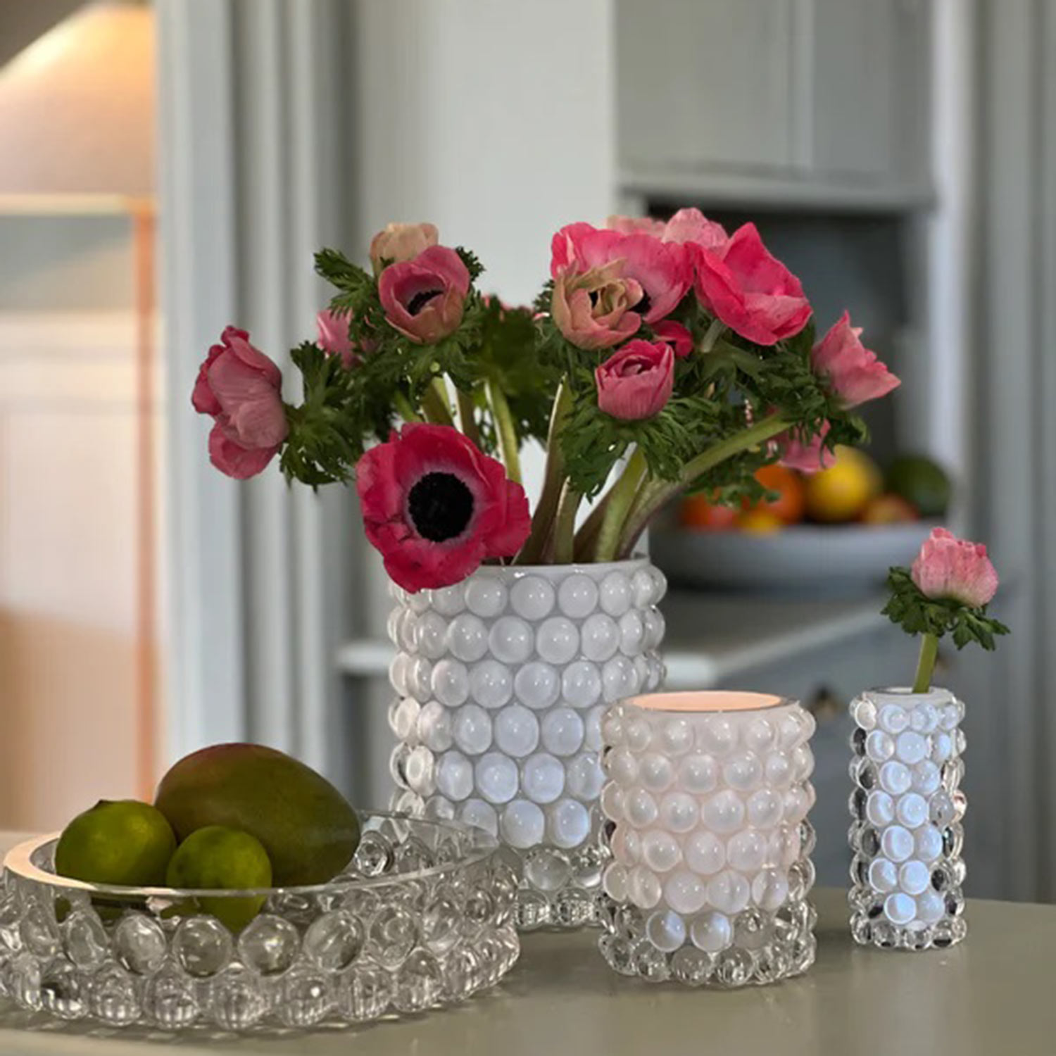 skogsberg hurricane mini vase weiss windlicht 92804