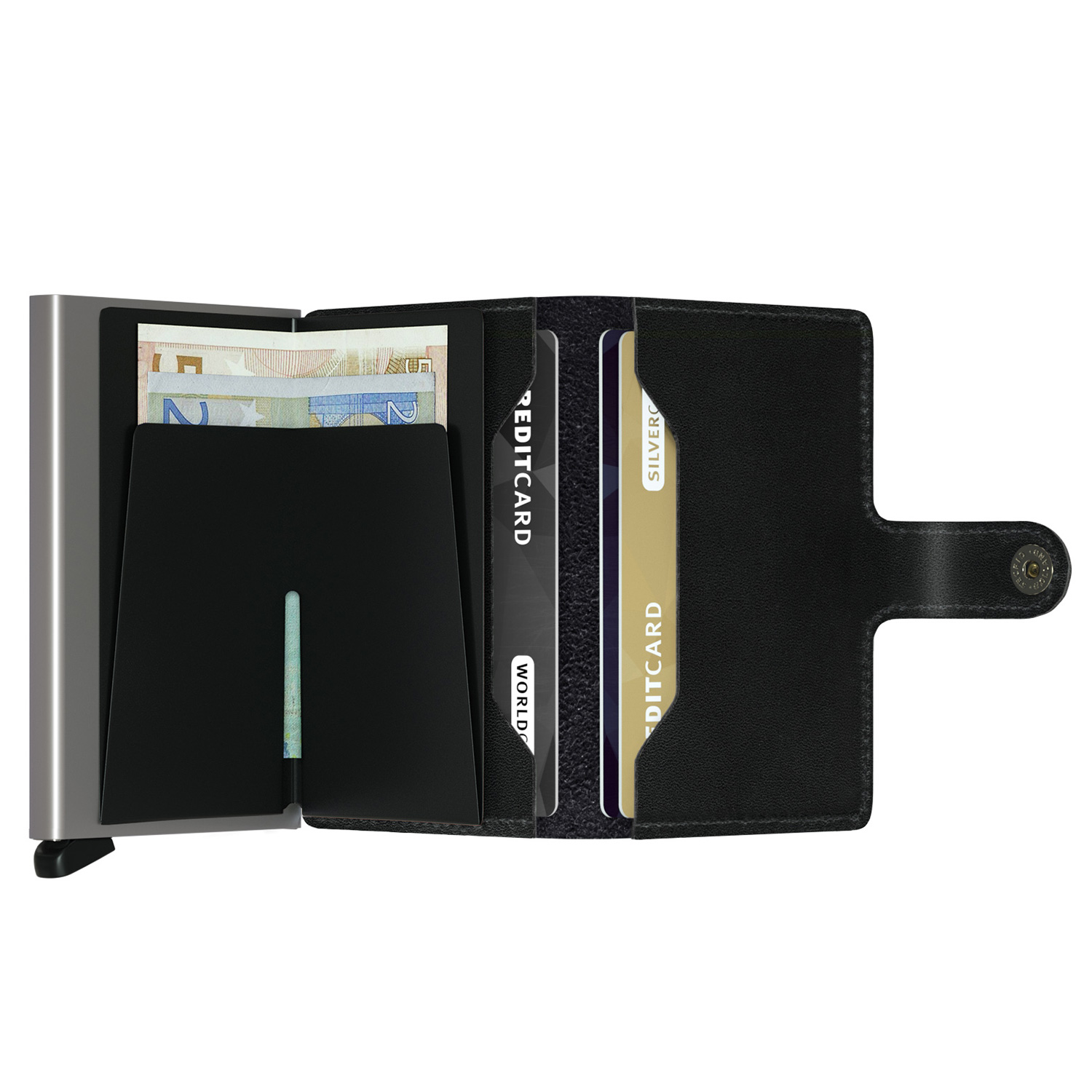 miniwallet M original black offen secrid 53400