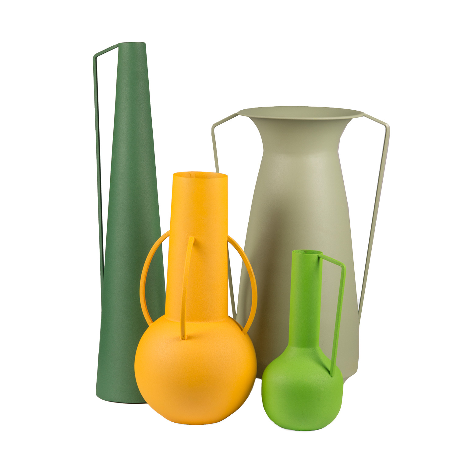 pols potten roman vase olivgrn 95879