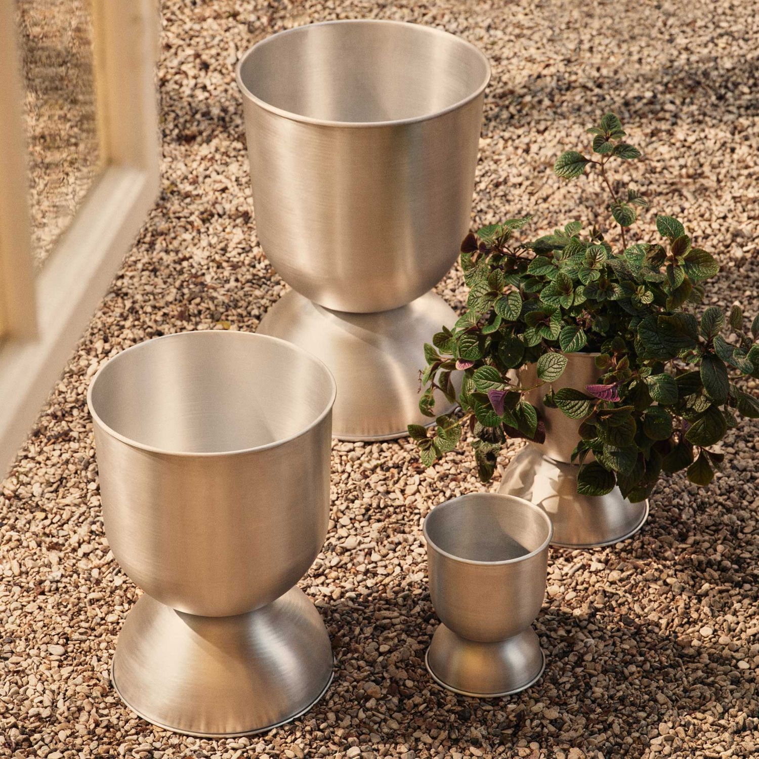 Ferm Living - Hourglass Pot rust extra small