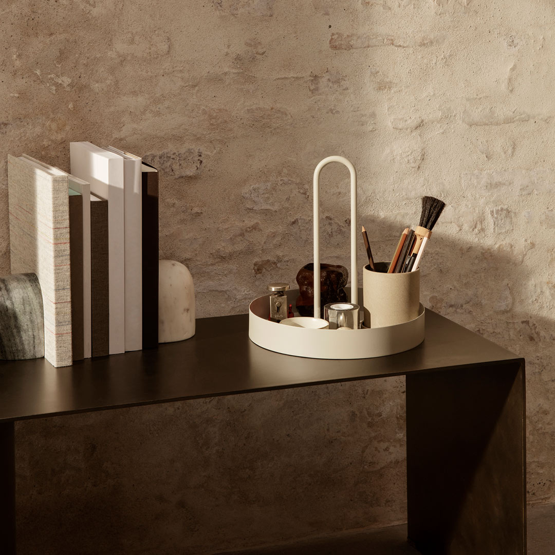 ferm living grib tray cashmere tablett 60436