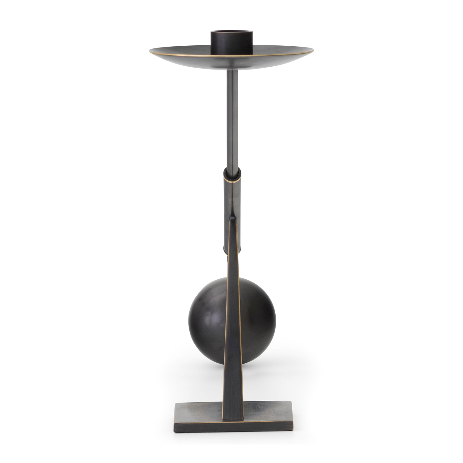 audo interconnect small messing bruniert frontal 105934