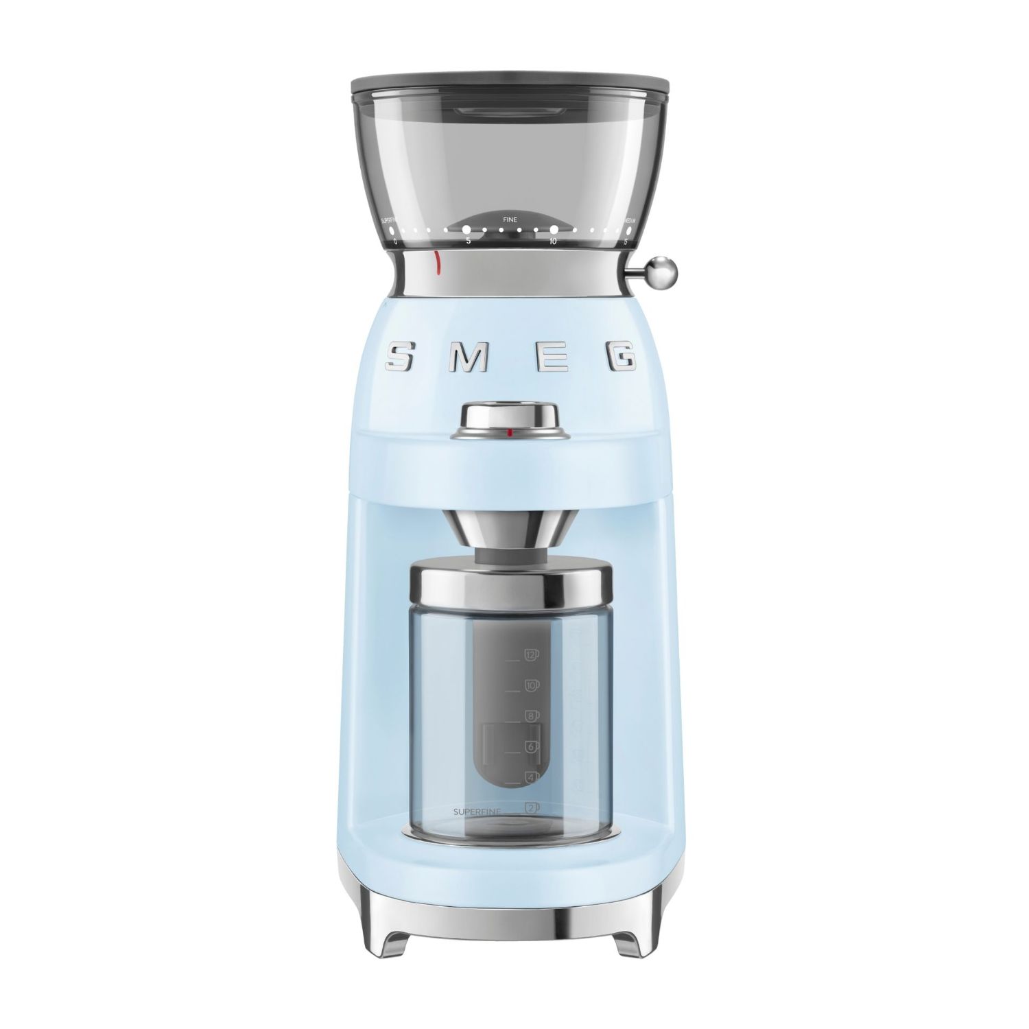 SMEG - Elektrische Kaffeemühle CGF03 pastellblau