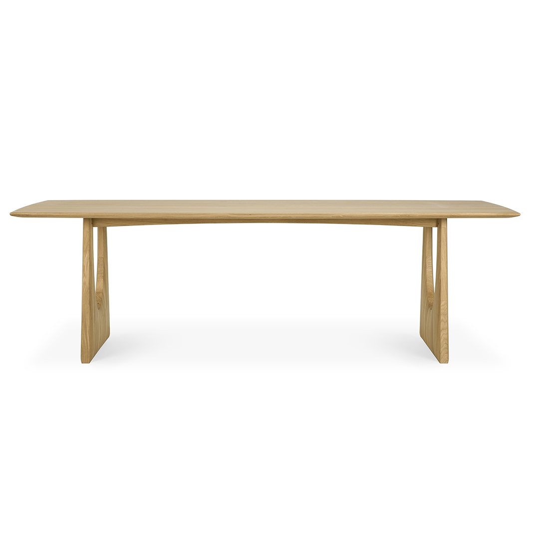 250 55013 ethnicraft geometric esstisch eiche freisteller vorne 88650