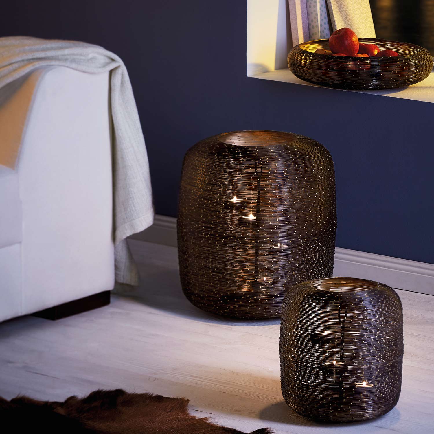 philippi botswana windlicht ambiente wohnzimmer 84962