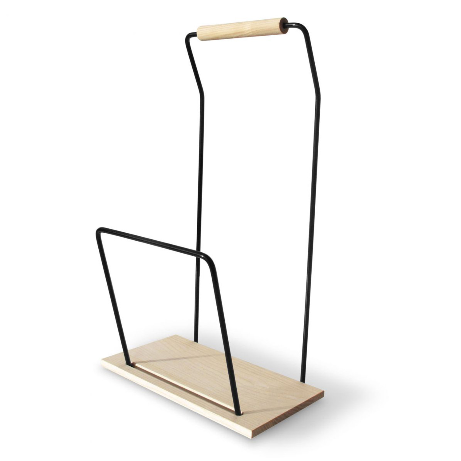 Schwarz schrg side by side Newspaper Boy Zeitungsstnder