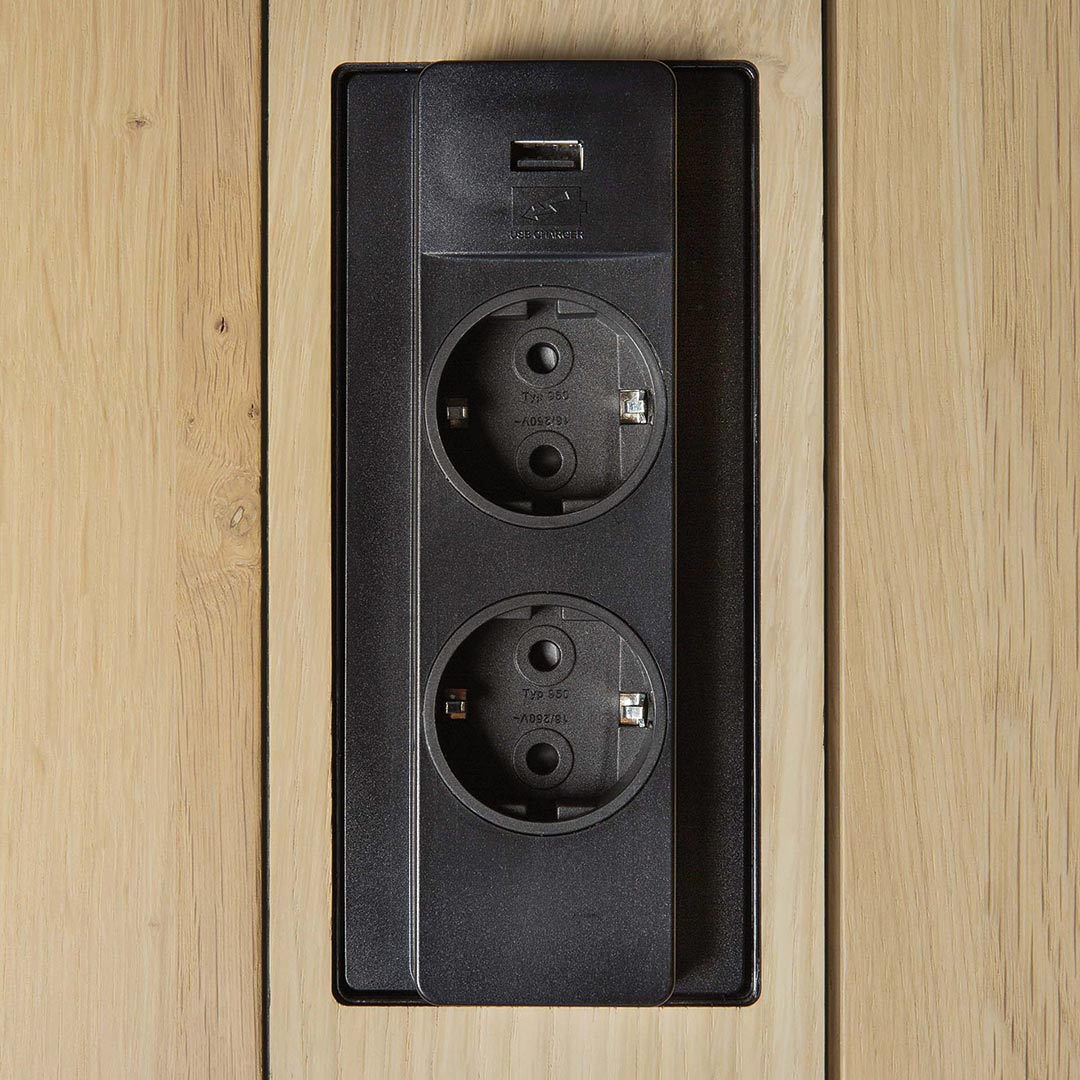 ethnicraft bok cowork schreibtisch ambiente steckdose DE 84343