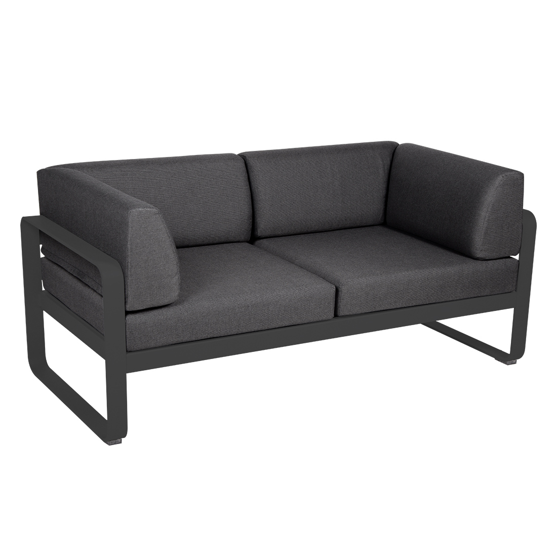 fermob bellevie club sofa anthrazit graphitgrau 66044