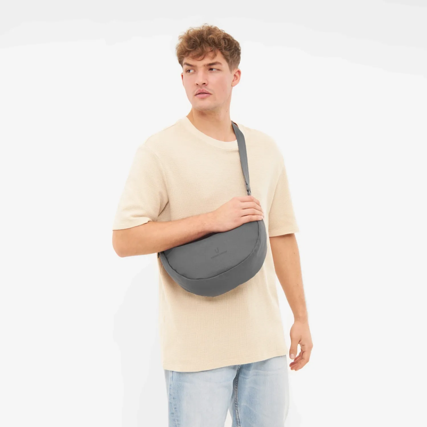Johnny Urban - Ally Medium Half Moon Bag dark grey