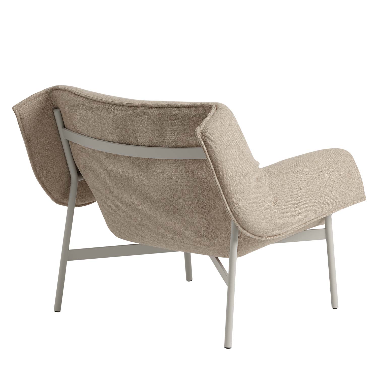 muuto wrap lounge chair grey ecriture 240 rueckseite 89537