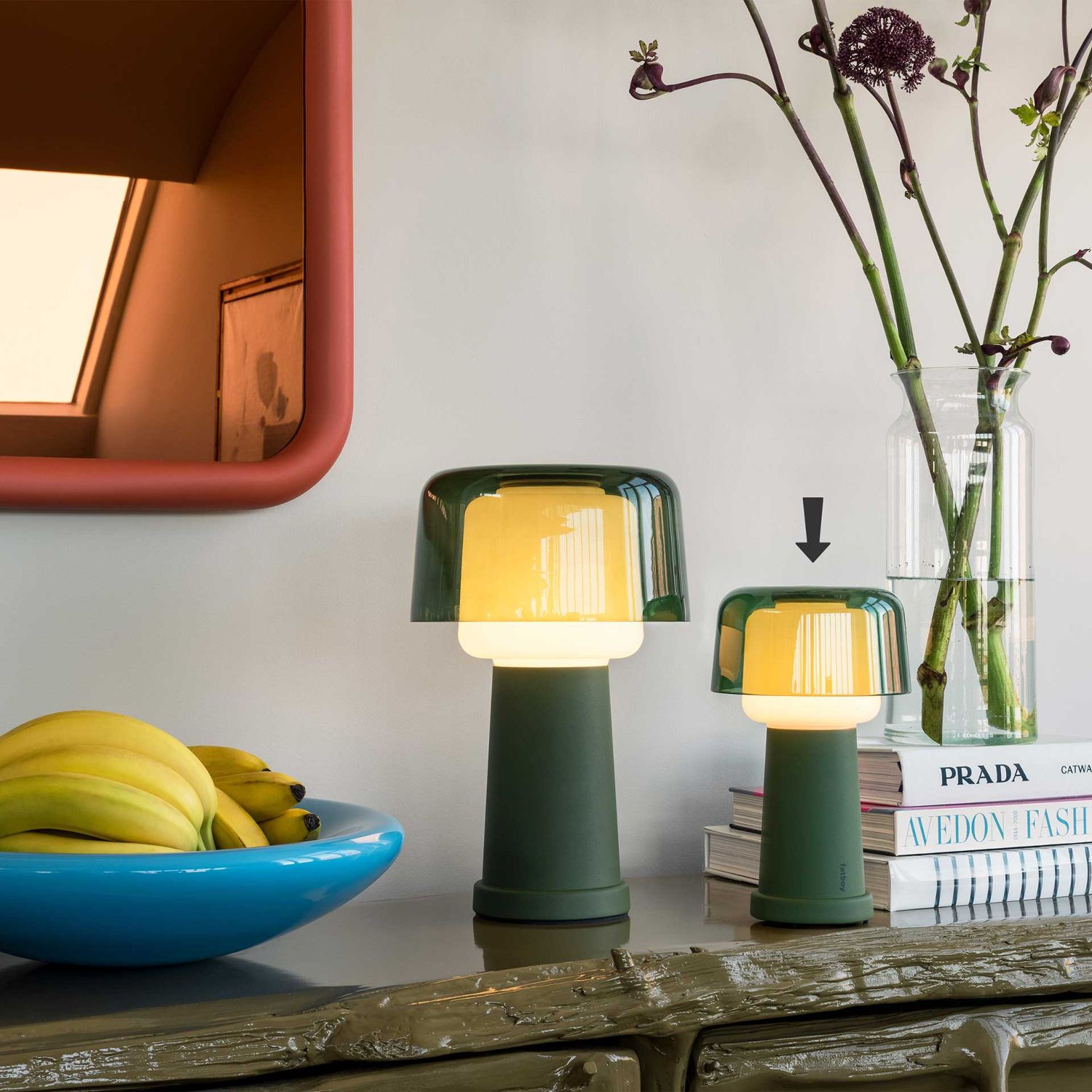 Fatboy - Revolve Portable Tischlampe cayenne