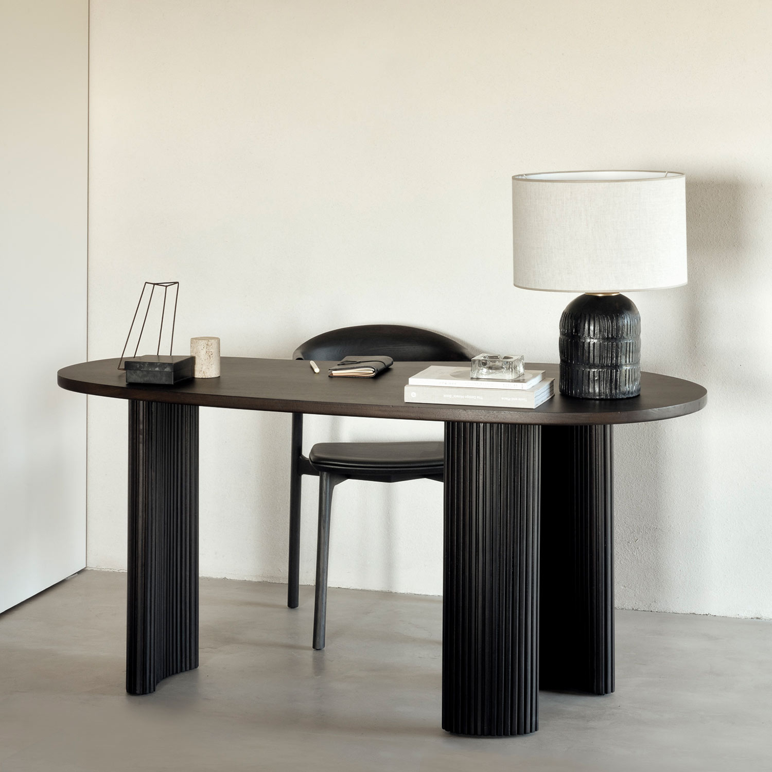 Ethnicraft - Boomerang Schreibtisch mahagoni