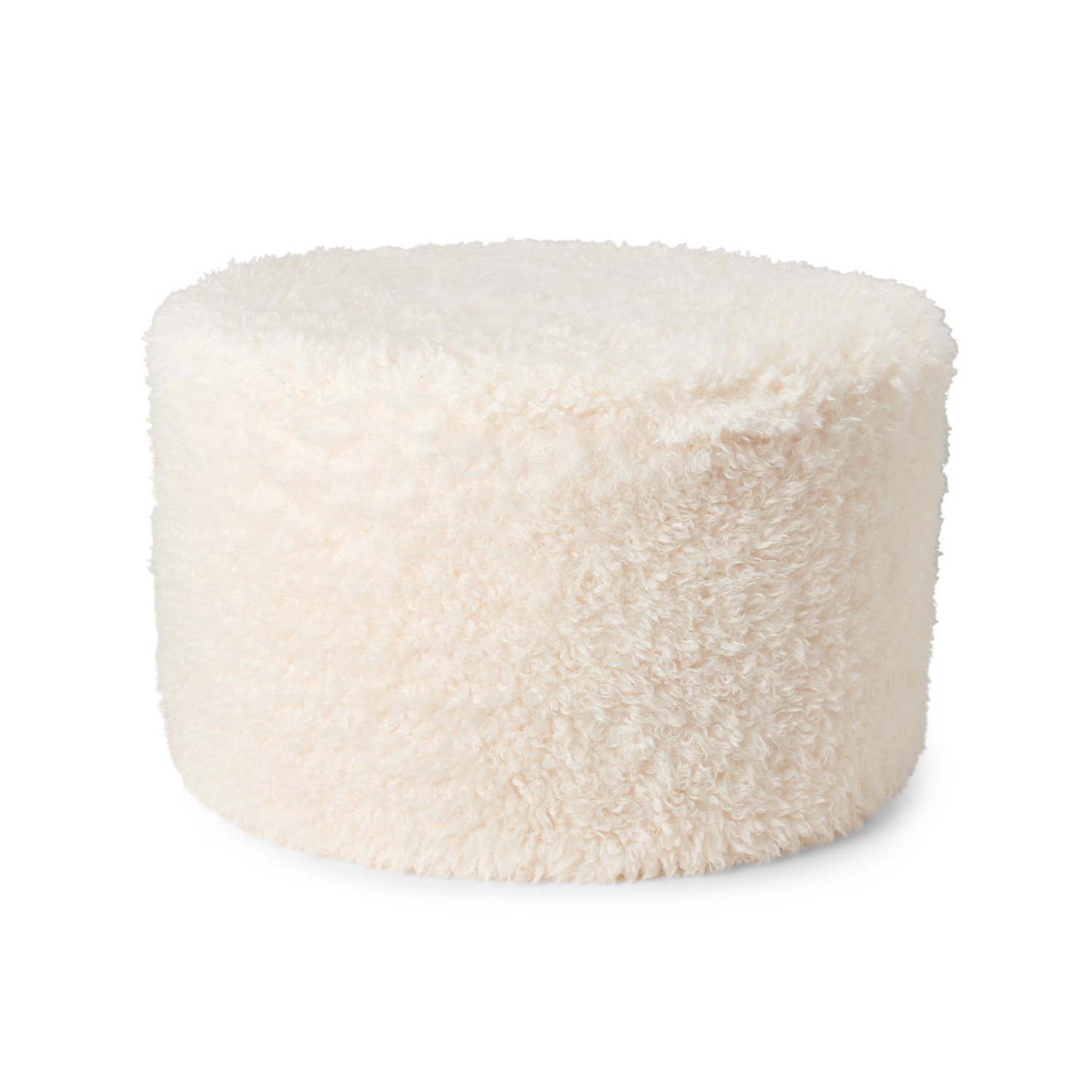 essenza shelley pouf vanilla 76641