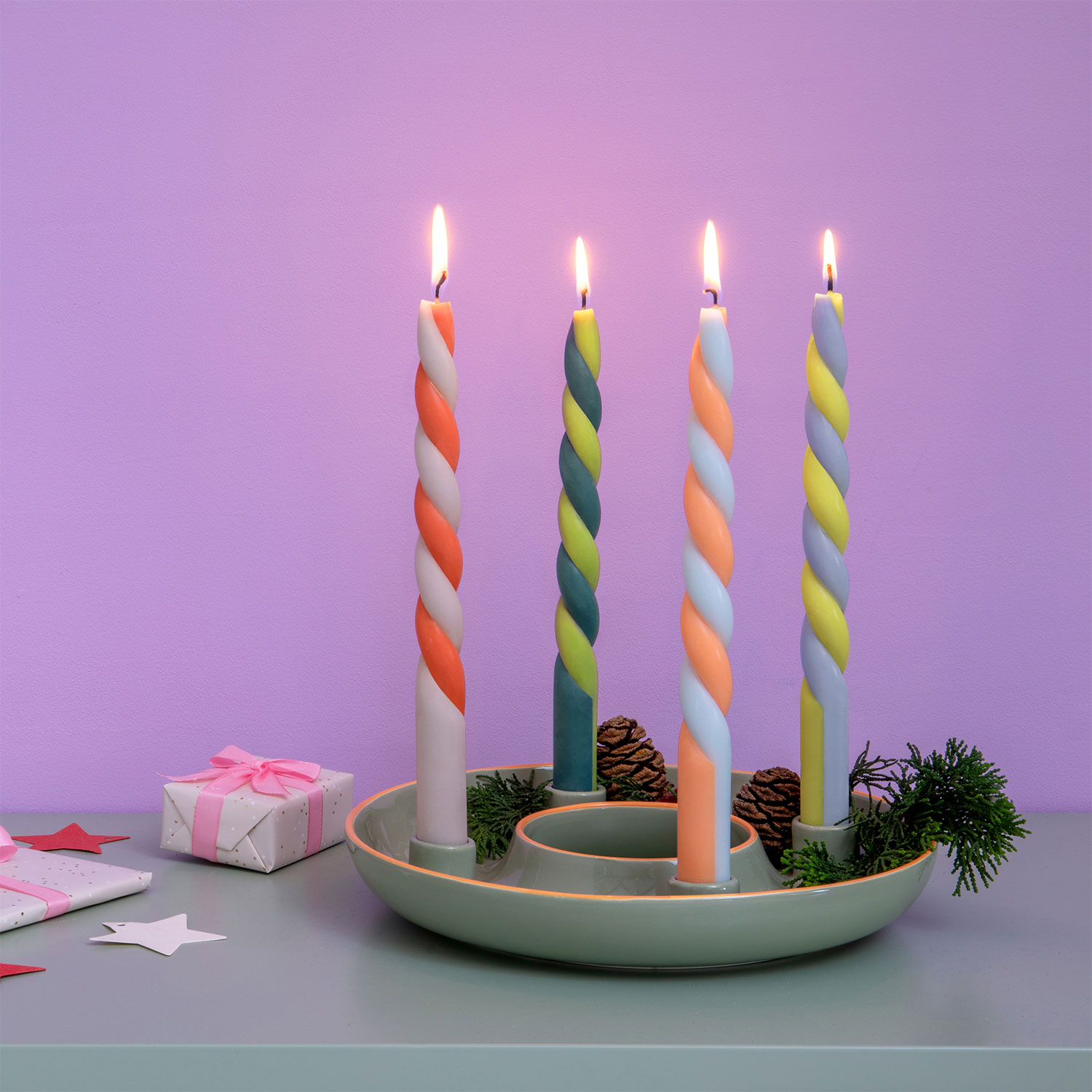 REMEMBER - Lucia Adventskranzschale