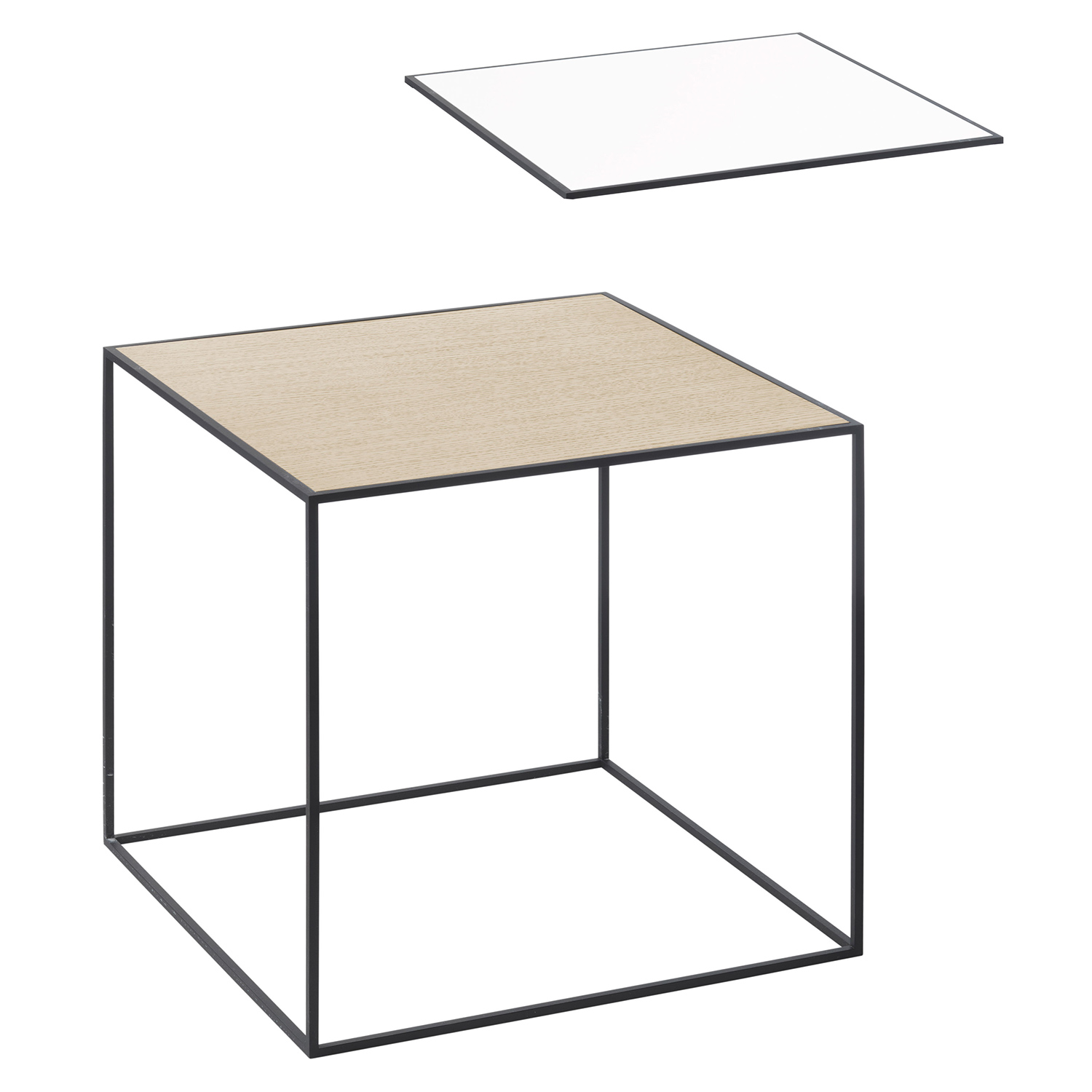 by Lassen Twin 35 schwarz weiss eiche 67402