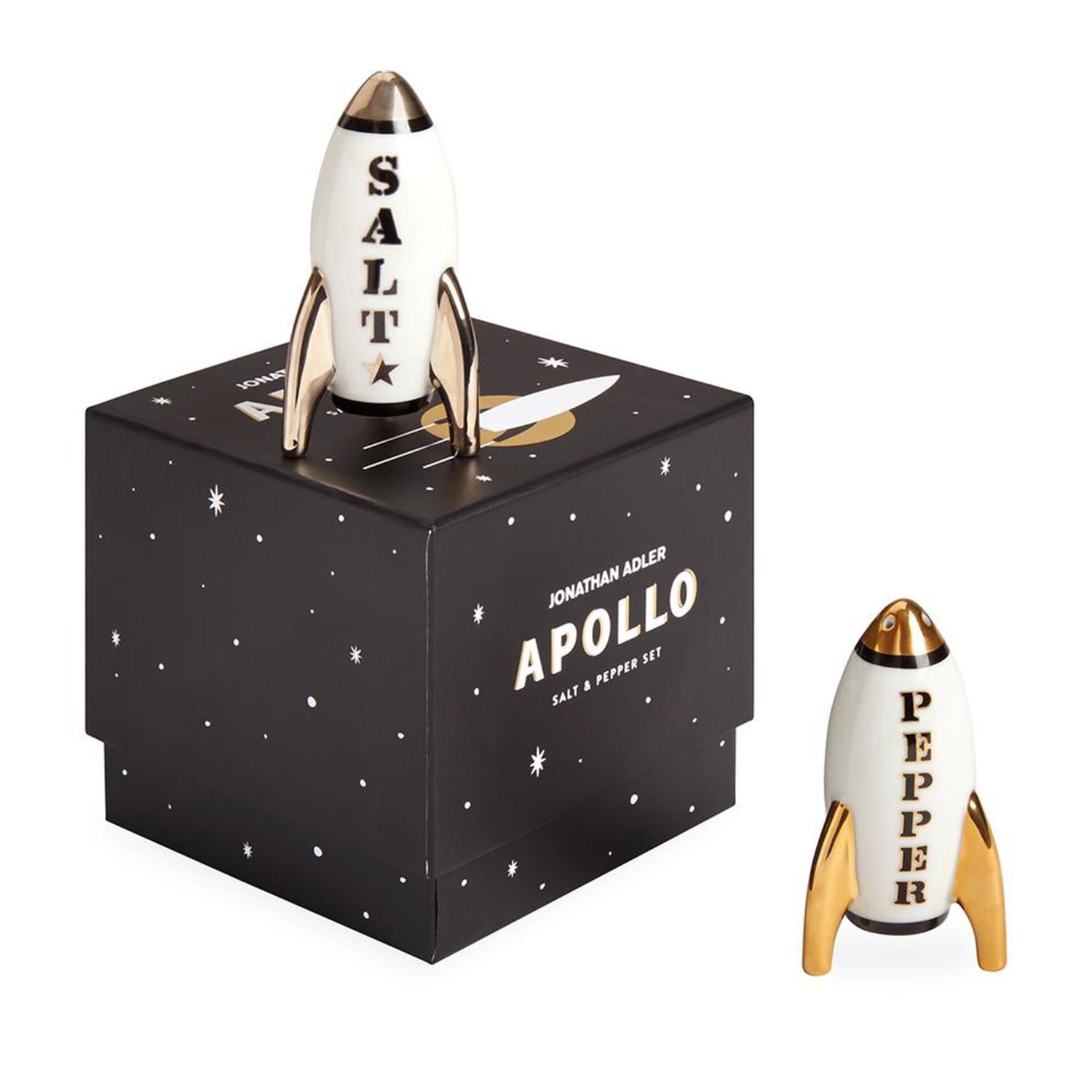 jonathan adler apollo salz pfefferstreuer rakete 62481