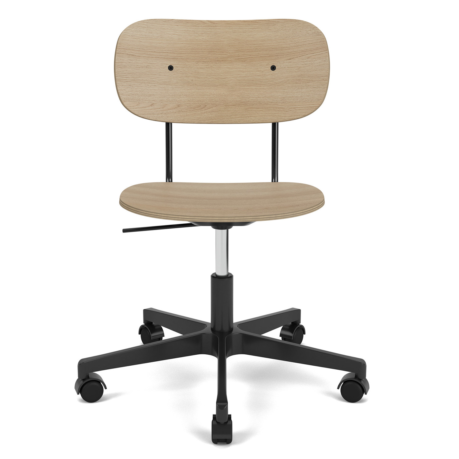 audo co task chair schwarz eiche 1500019 101199