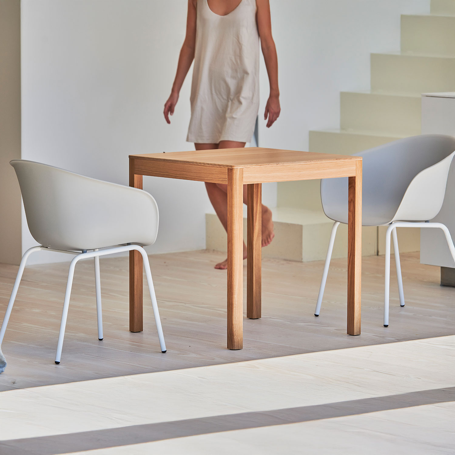 Jan Kurtz - Mato Stuhl weiß-weiß