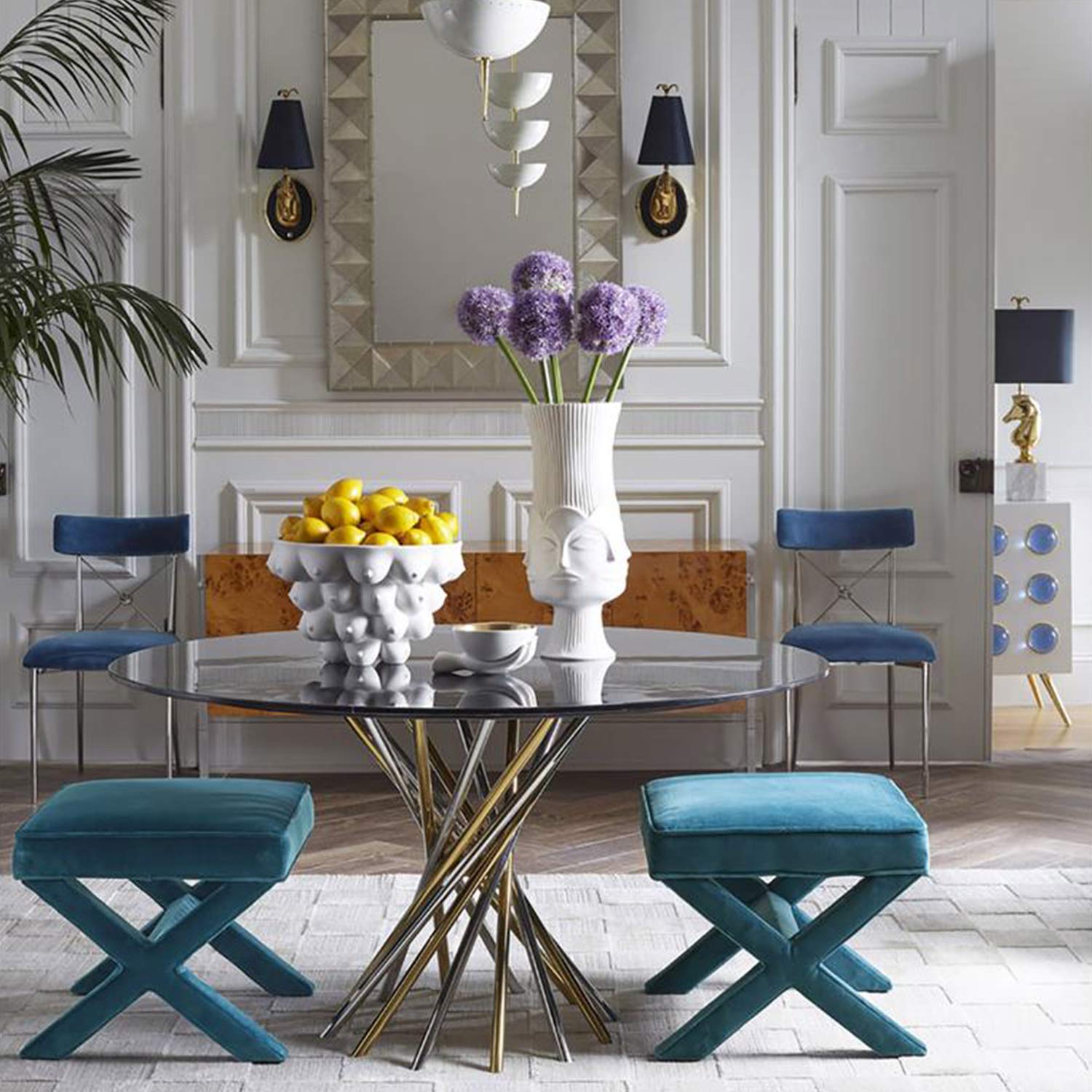 jonathan adler georgia centerpiece bowl obstschale 62707