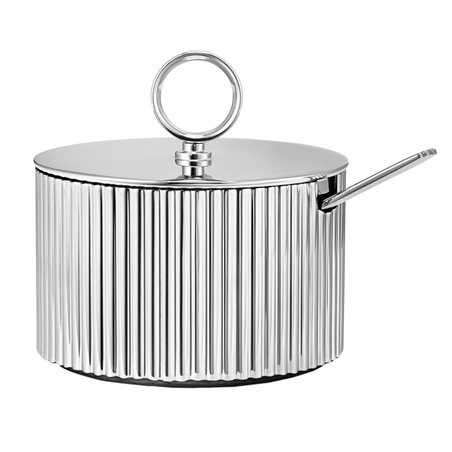 Georg Jensen - Bernadotte Zuckerdose mit Löffel