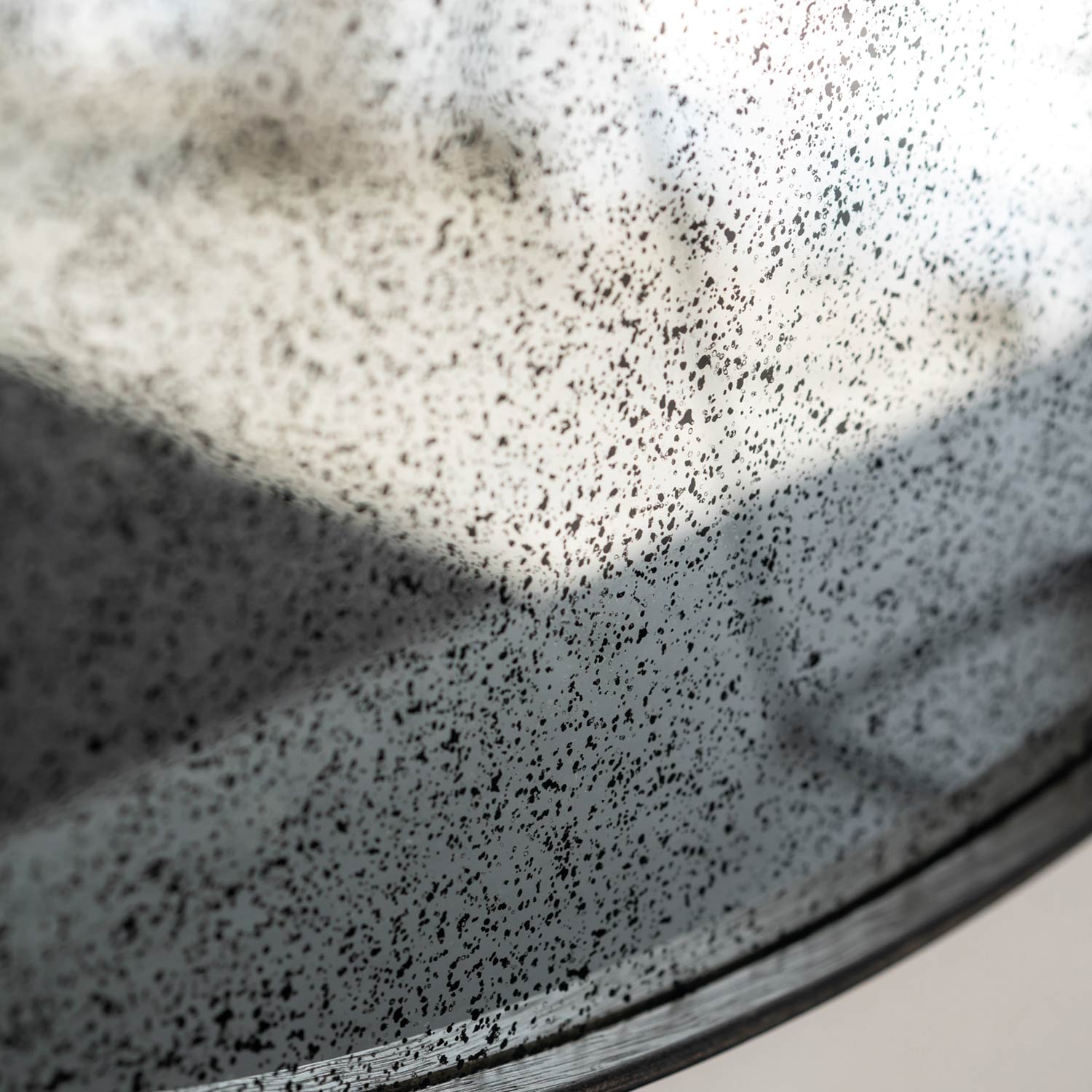 ethnicraft aged spiegel rund clear close up glas 84616