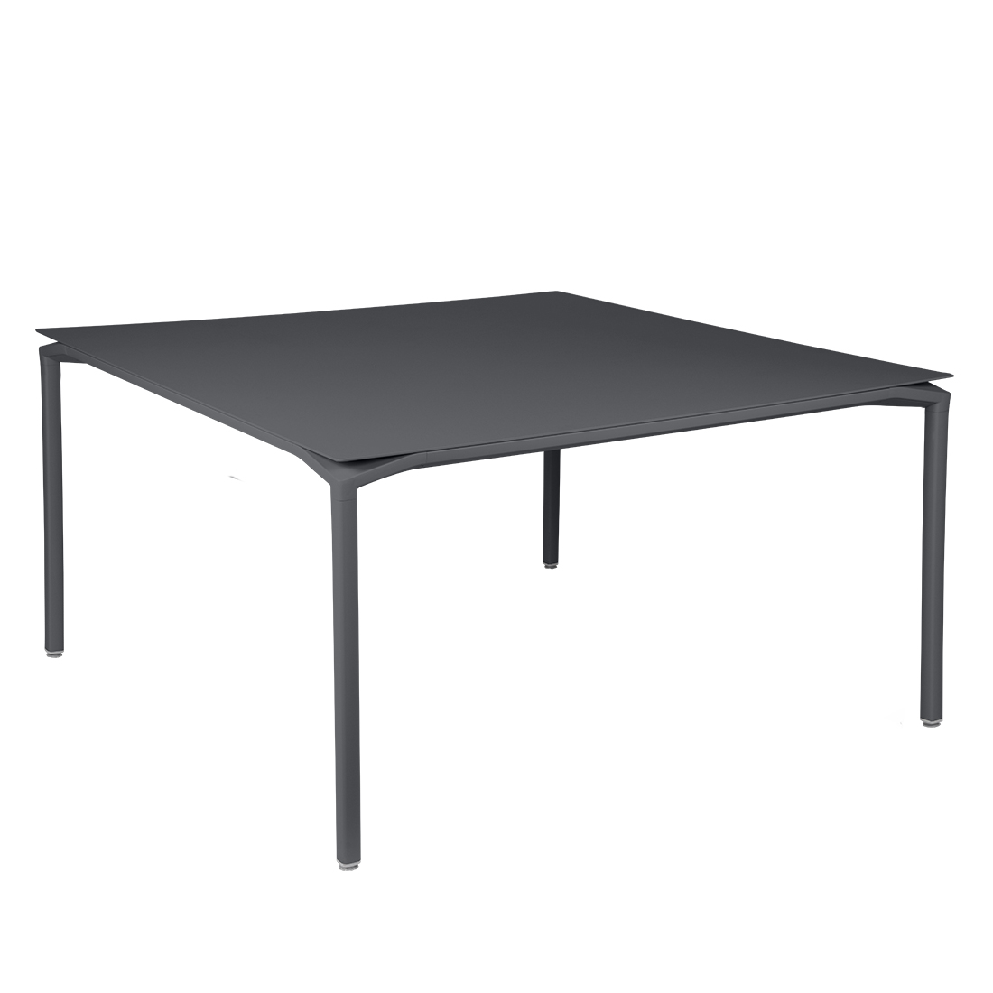 fermob calvi tisch 140x140 anthrazit 47 77884