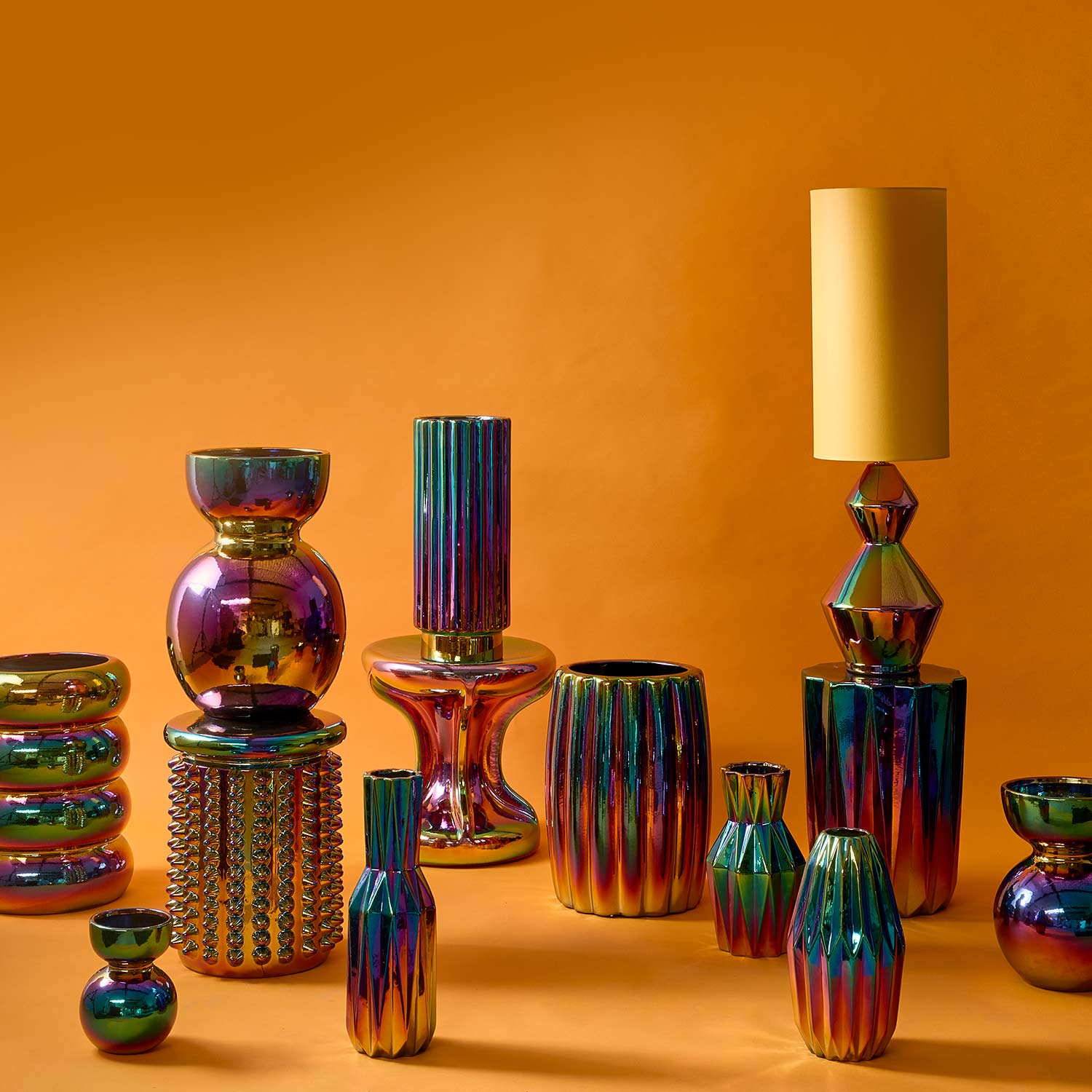 pols potten oily folds vase beistelltische 99078