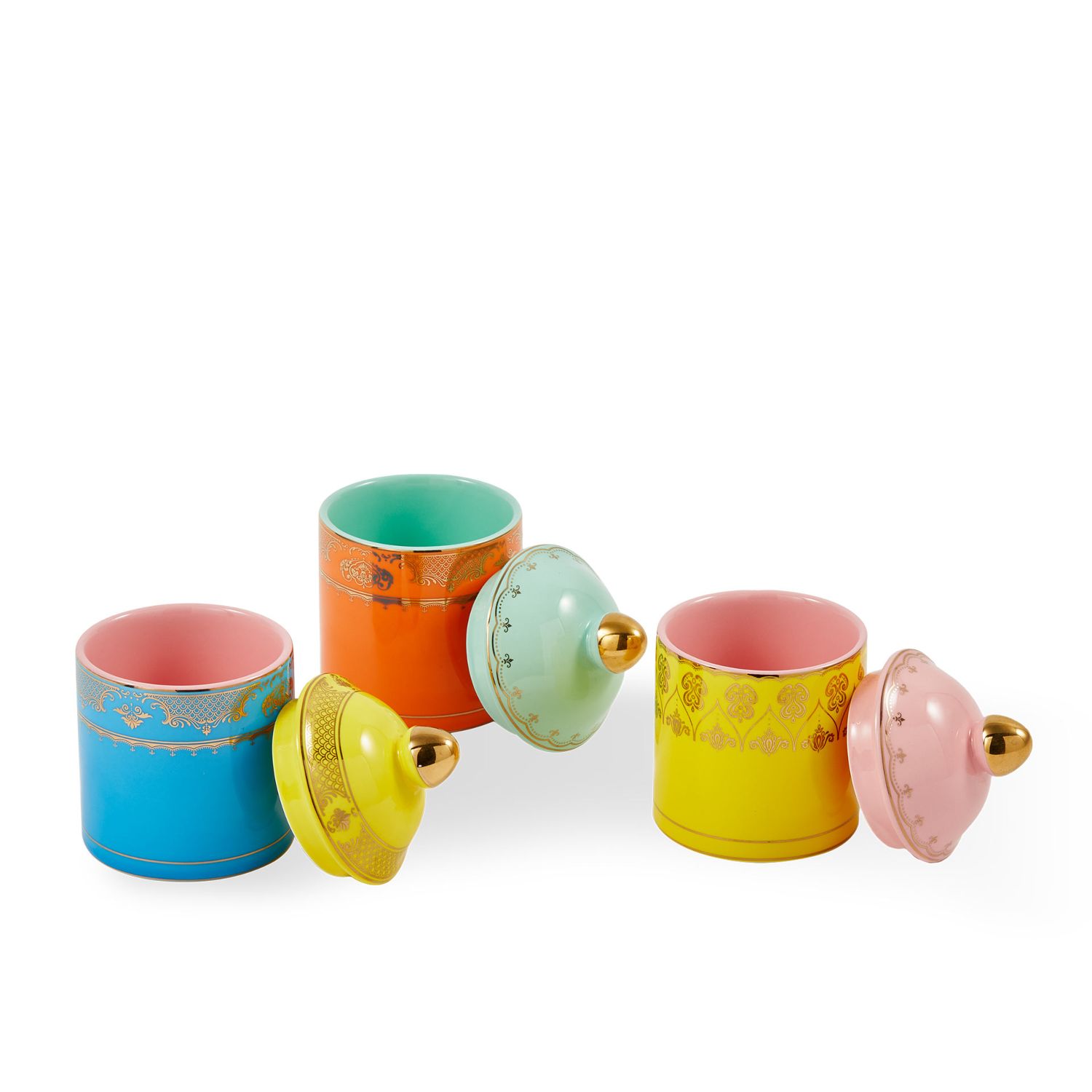 Pols Potten - Grandpa Vorratsbehälter S gelb