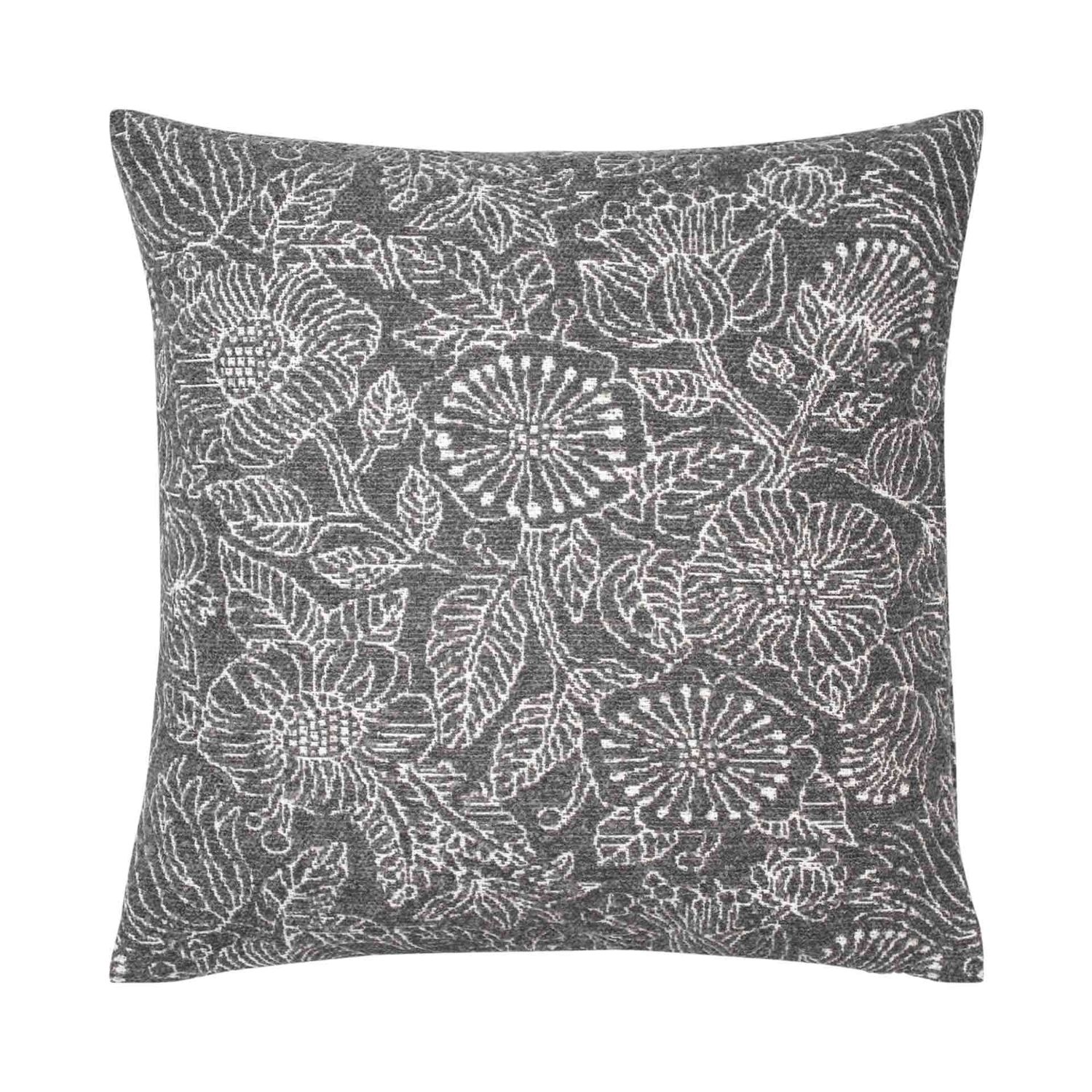 Proflax - Plant Kissenhülle dunkelgrau 40 x 40 cm