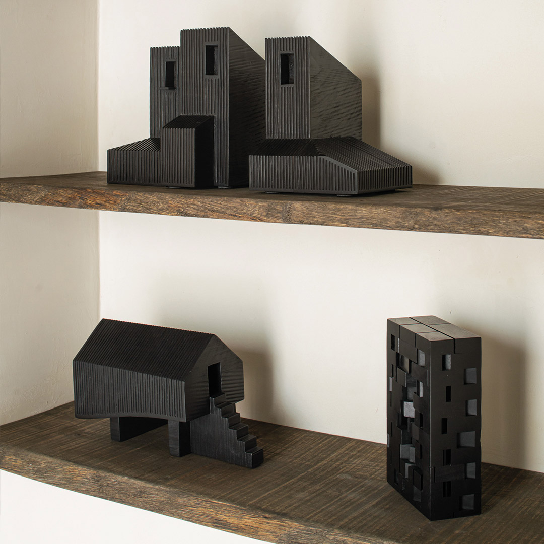 ethnicraft stilt house Object ambiente regal auswahl seitlich 84237