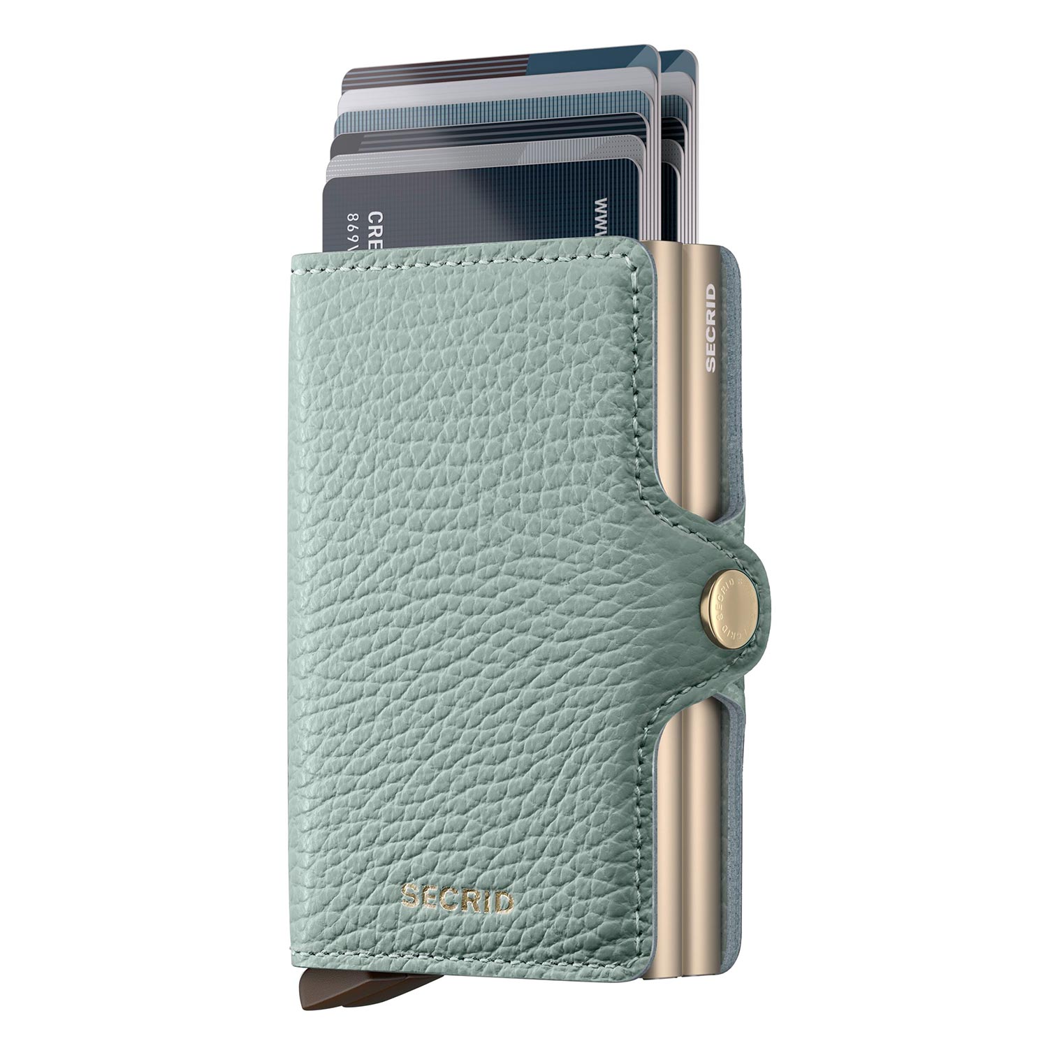 secrid twinwallet Pebble seagreen mit karten 105141
