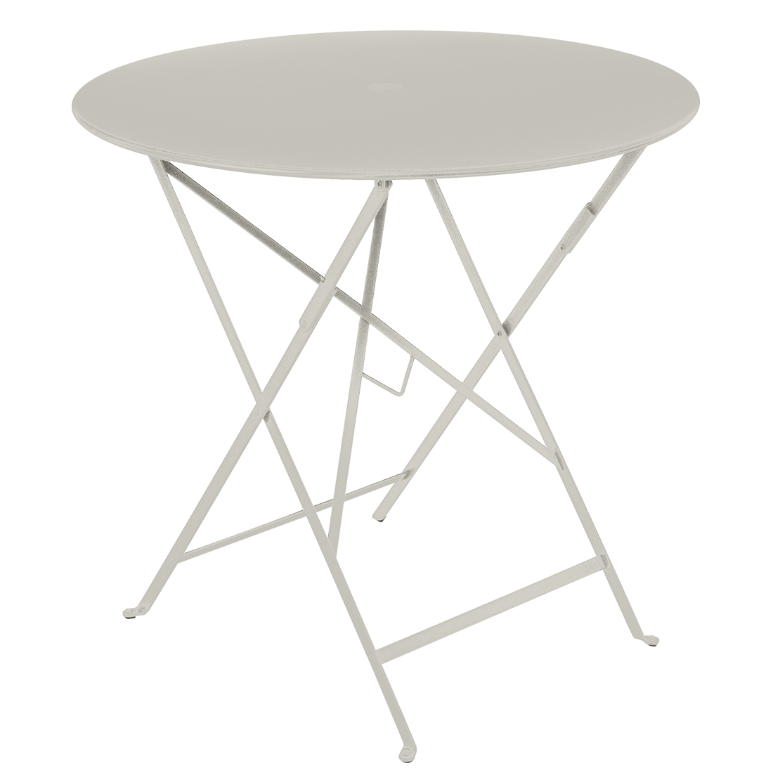 fermob bistro tisch rund 77cm lehmgrau A5 77571