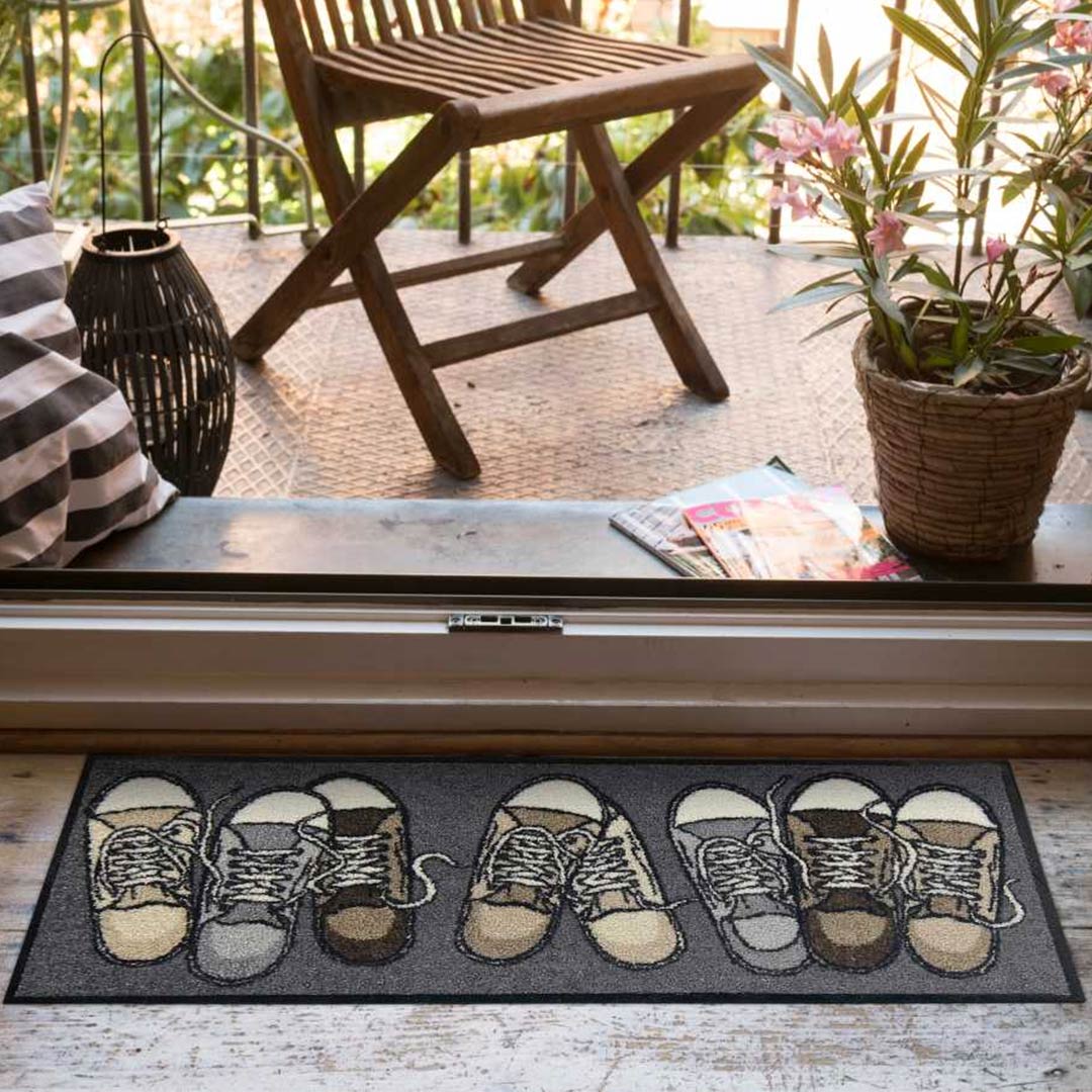 salonloewe sneakers fussmatte 82474