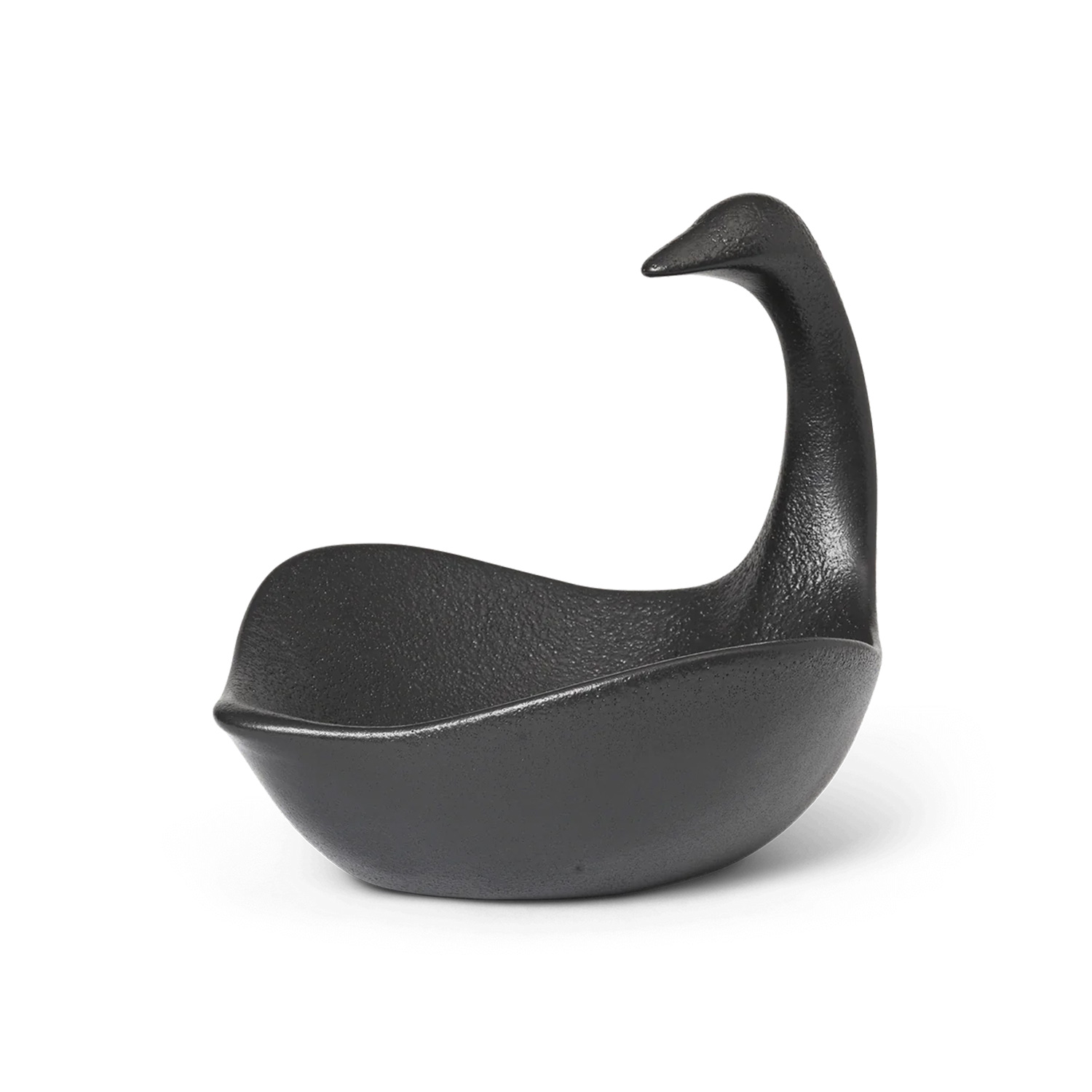 ferm LIVING Swan Tischdekoration schwarz 1104270029 anderer Winkel 104324