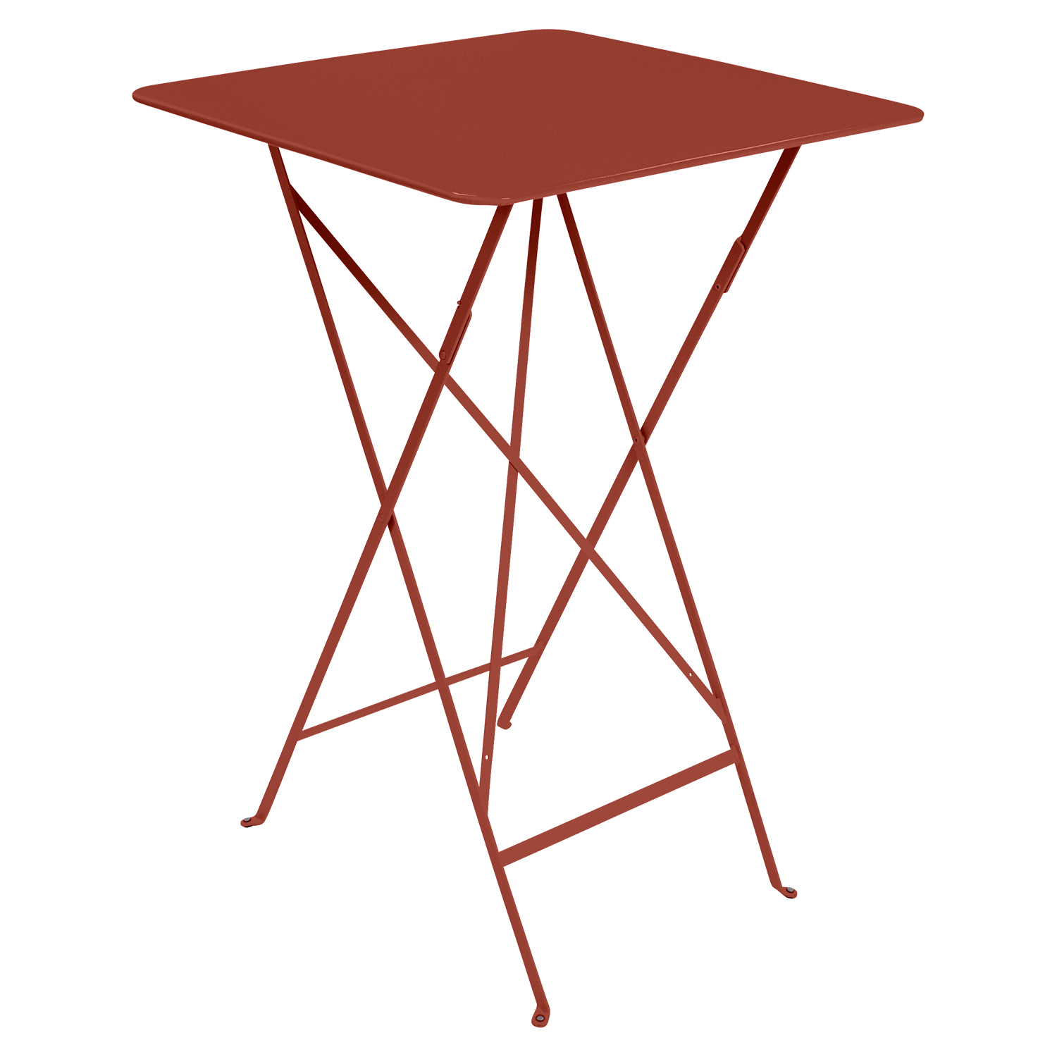 Fermob - Bistro Outdoor Stehtisch 71x71 cm ockerrot